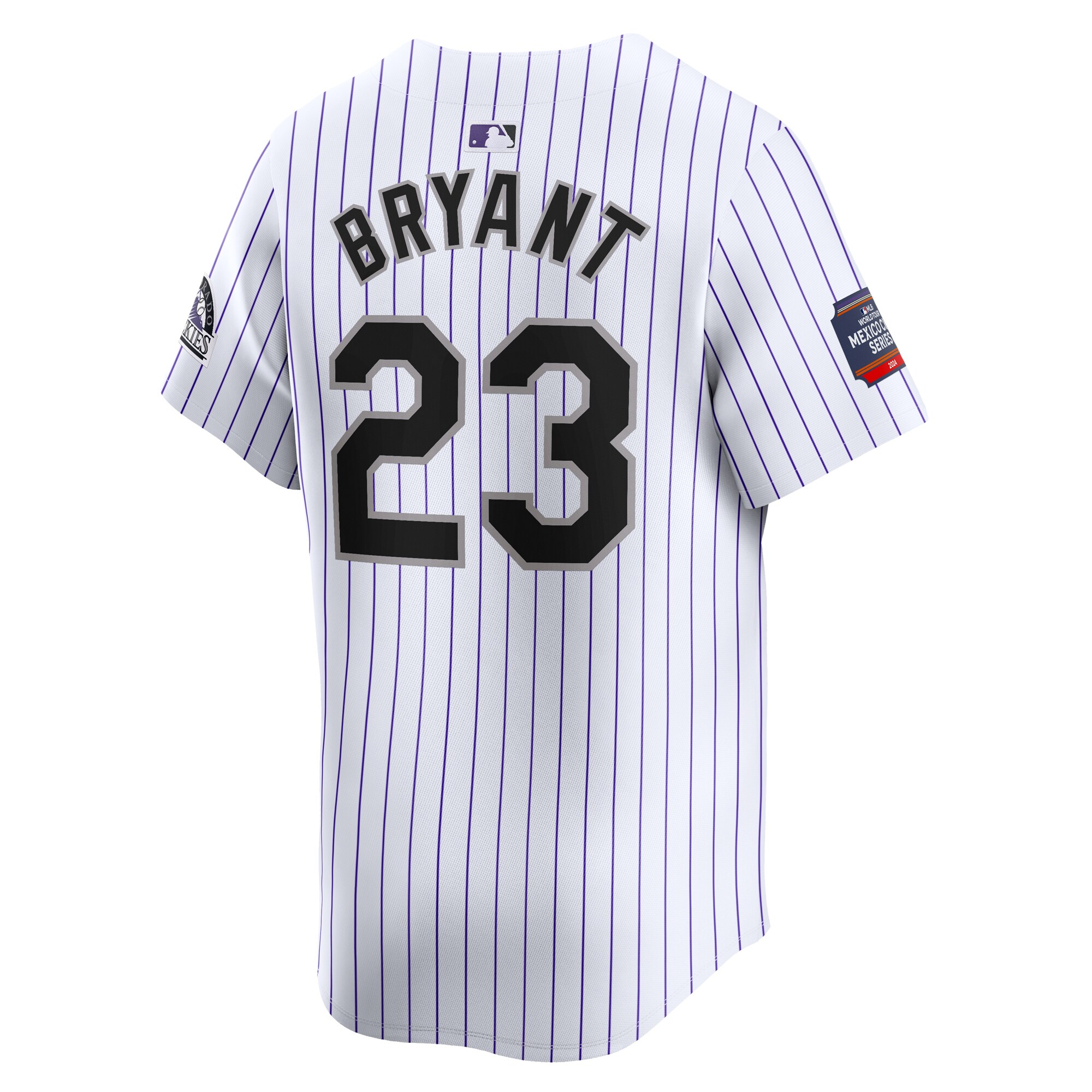 Kris Bryant Colorado Rockies  2024 MLB World Tour Mexico City Series Home Limited Player Jersey - White