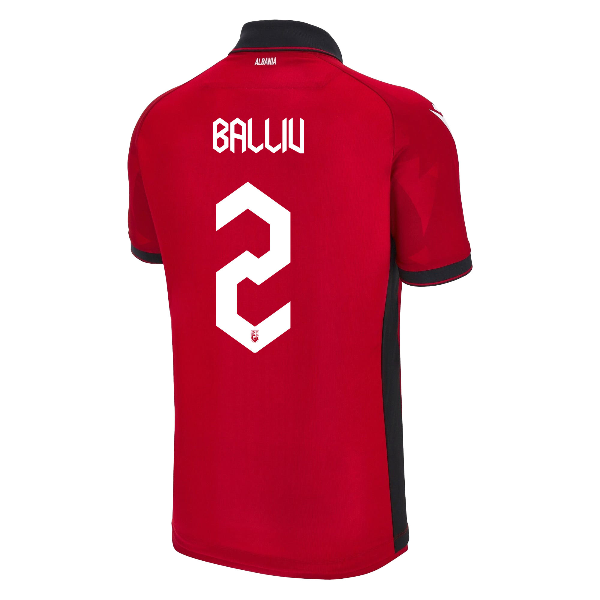 Iván Balliu 2 Albania National Team 2024/25 Home Men Jersey - Red