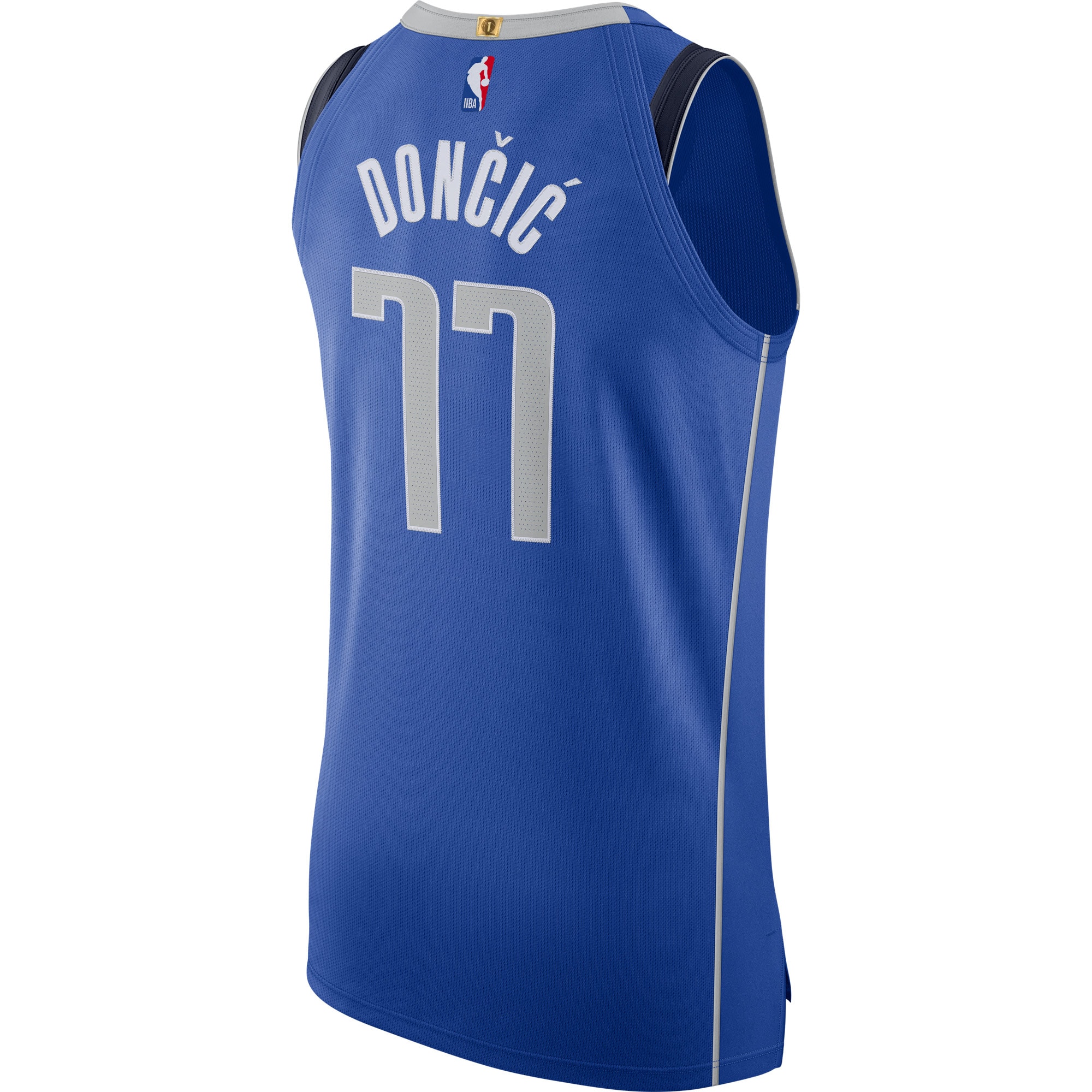 Luka Don\u00c4\u008di\u00c4\u2021 Dallas Mavericks  Authentic Jersey - Icon Edition - Blue
