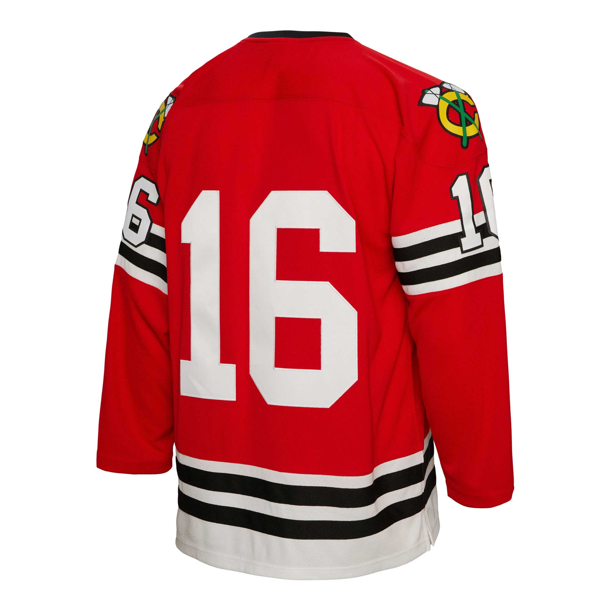Bobby Hull Chicago Blackhawks Mitchell & Ness  1960\/61 Blue Line Player Jersey - Red