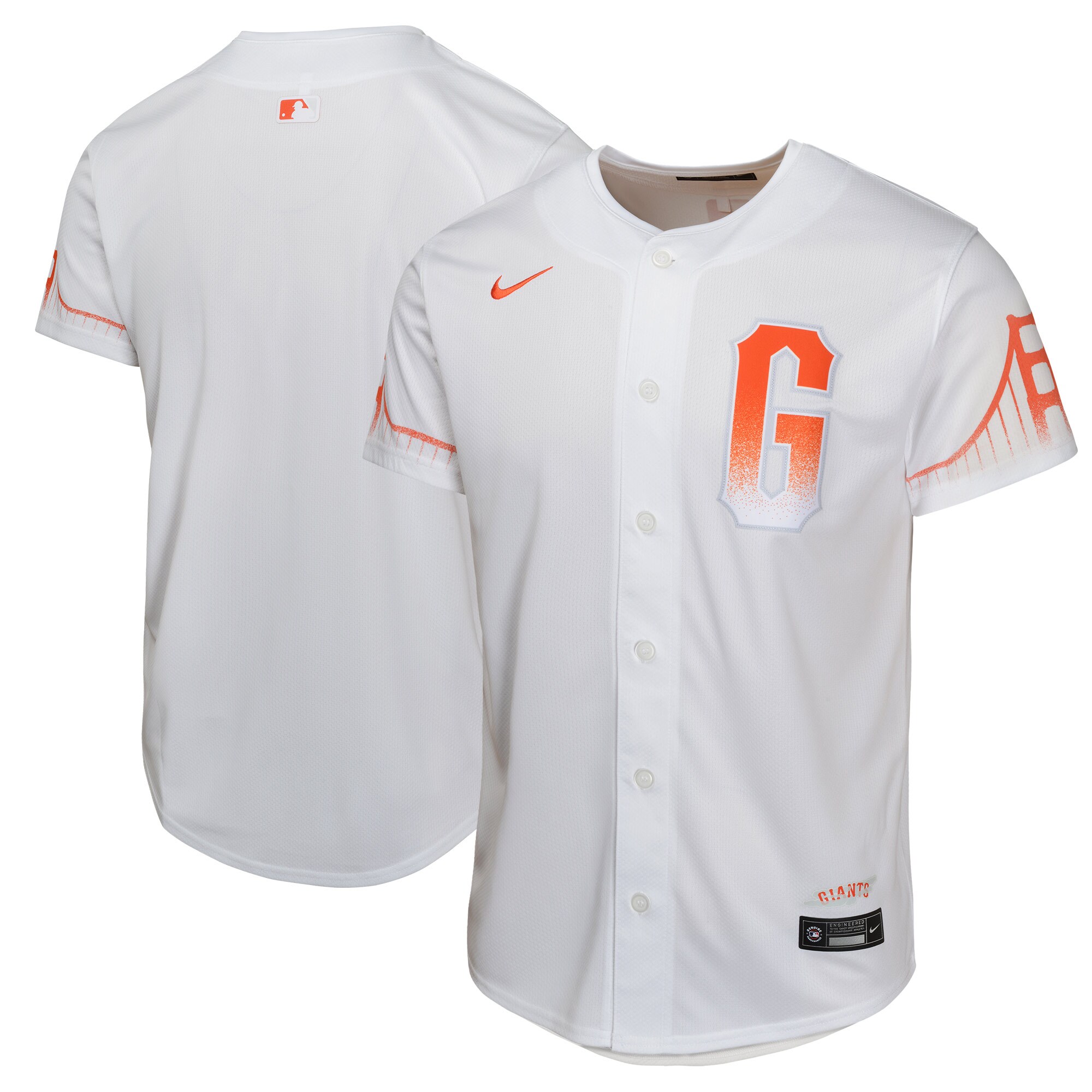 San Francisco Giants  Youth City Connect Limited Jersey - White