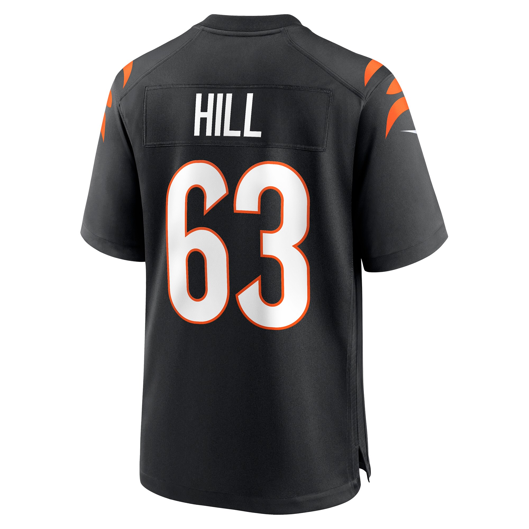 Trey Hill Cincinnati Bengals  Game Jersey - Black