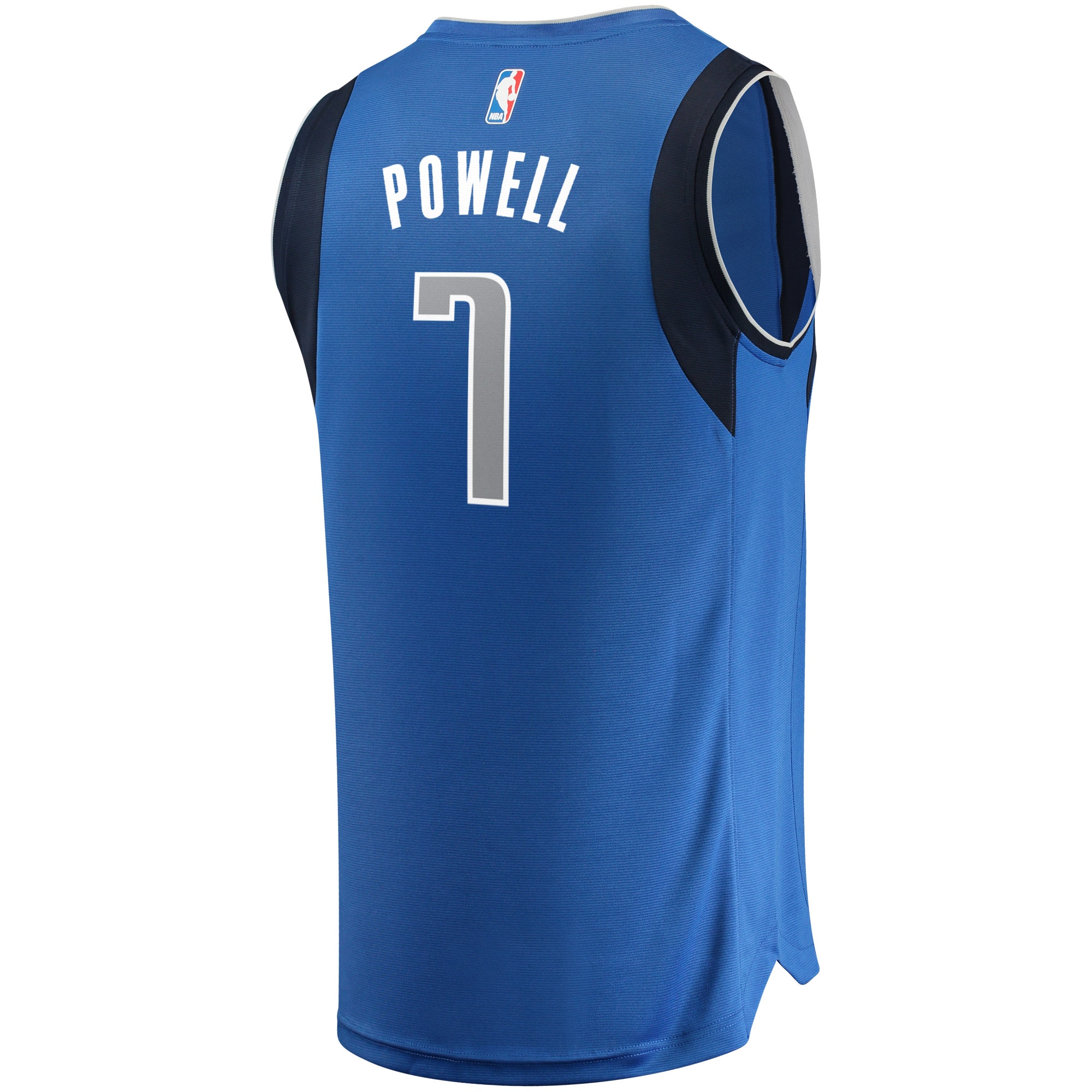 Dwight Powell Dallas Mavericks Fanatics Fast Break Replica Team Color Player Jersey Blue - Icon Edition
