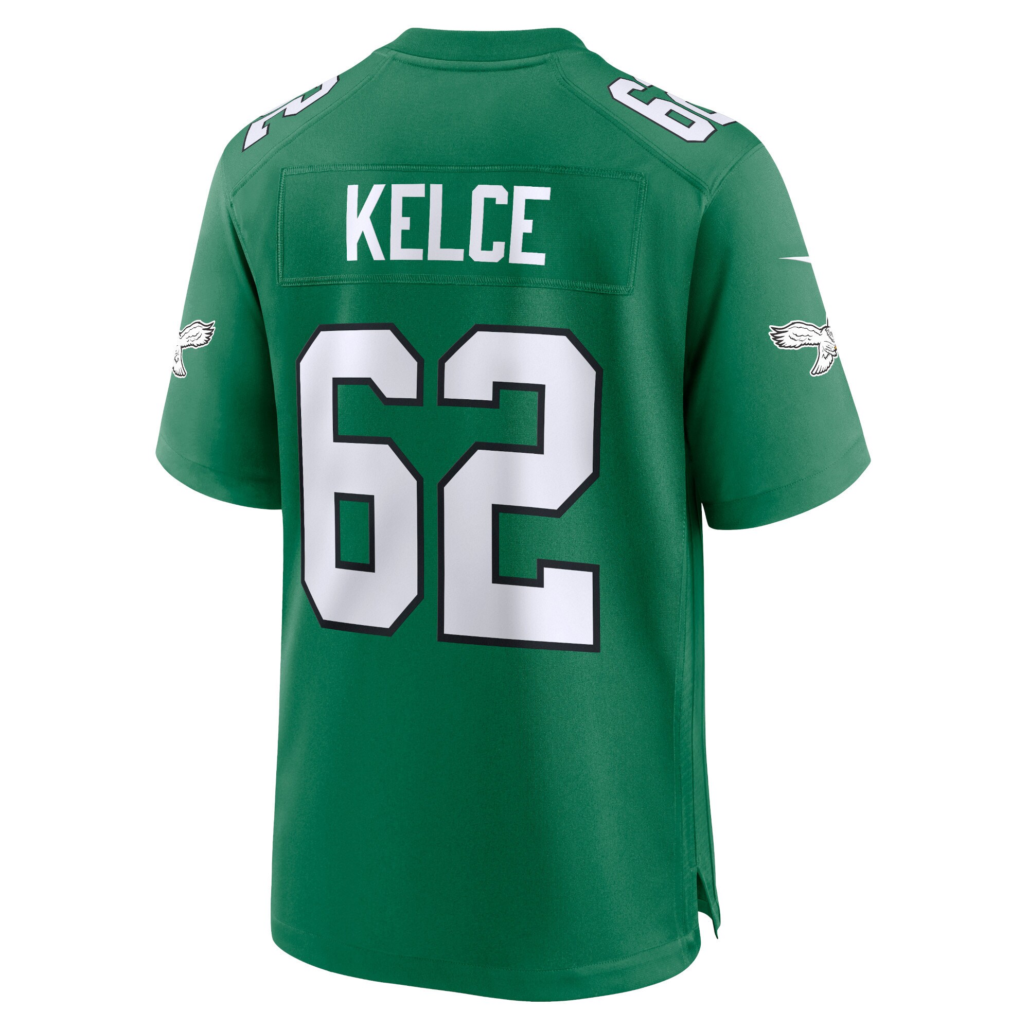 Jason Kelce Philadelphia Eagles  Youth Game Jersey - Kelly Green