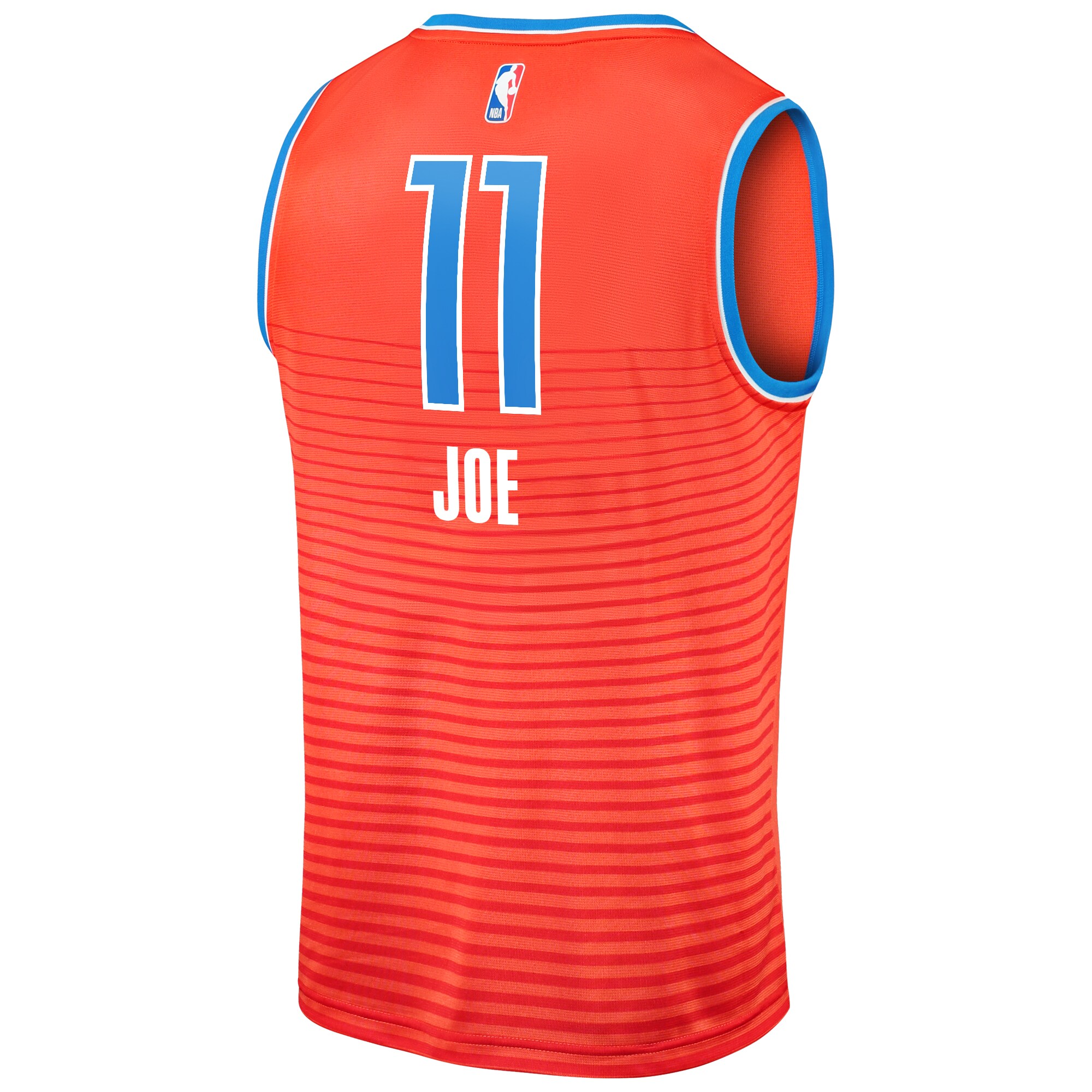 Isaiah Joe Oklahoma City Thunder Fanatics Fast Break Replica Player Jersey - Statement Edition - Orange