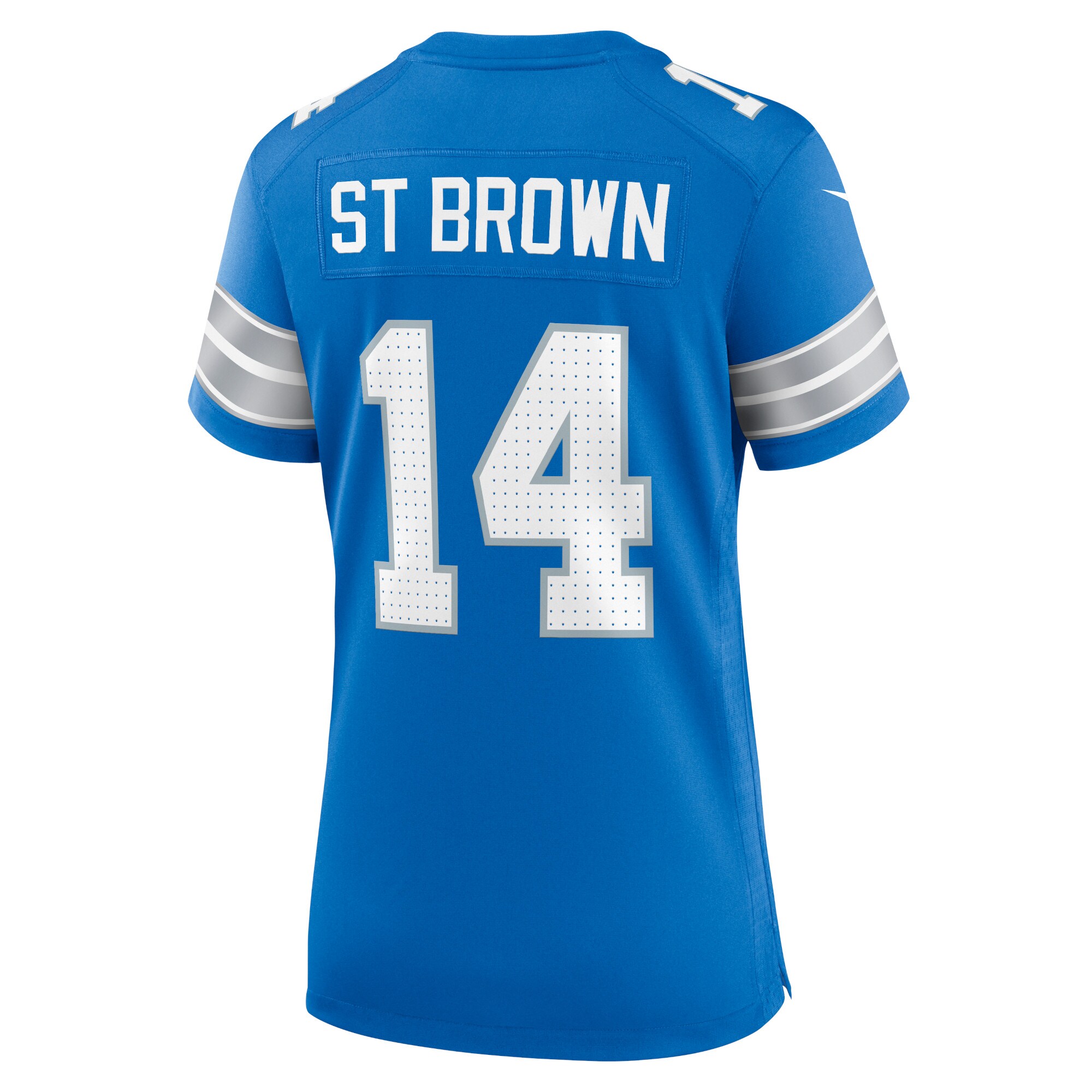 Amon-Ra St. Brown Detroit Lions  Women's Team Game Jersey - Blue