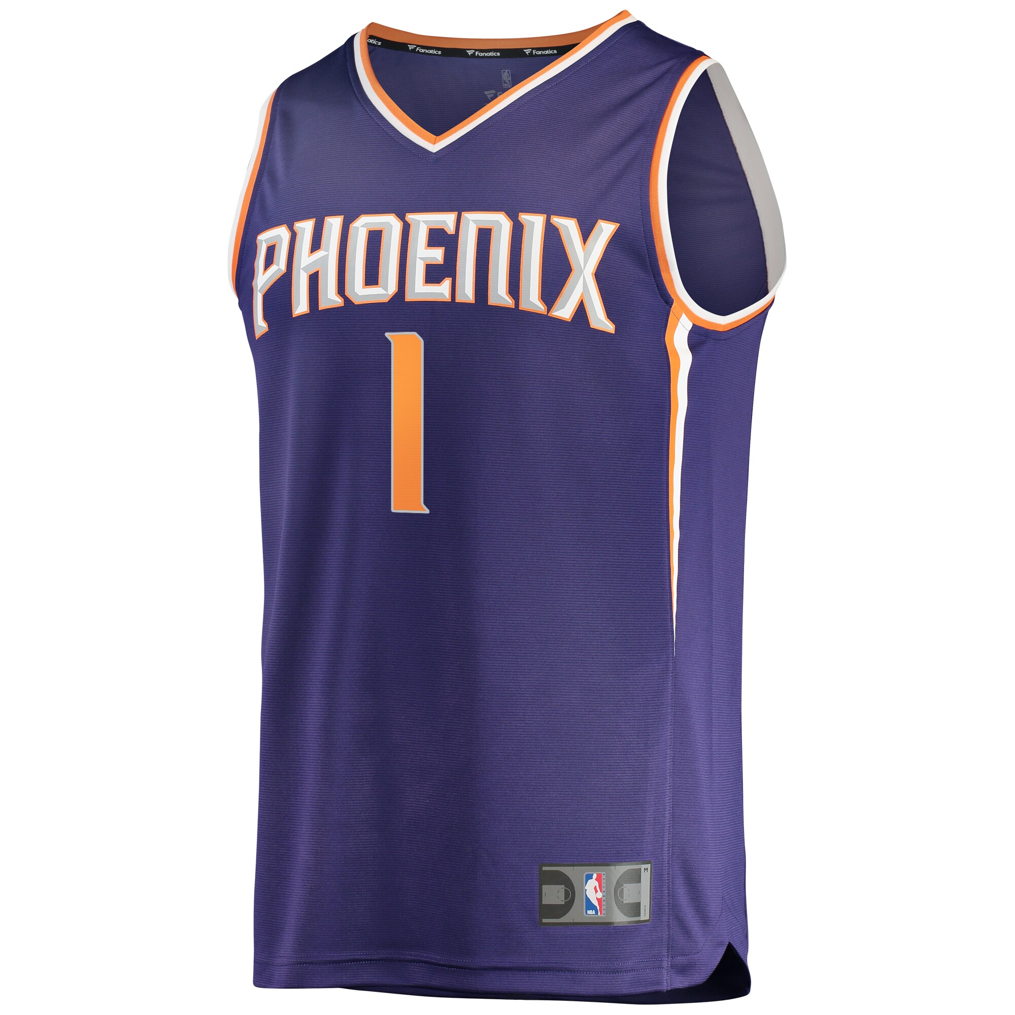 Devin Booker Phoenix Suns Fanatics Fast Break Replica Player Jersey - Icon Edition - Purple