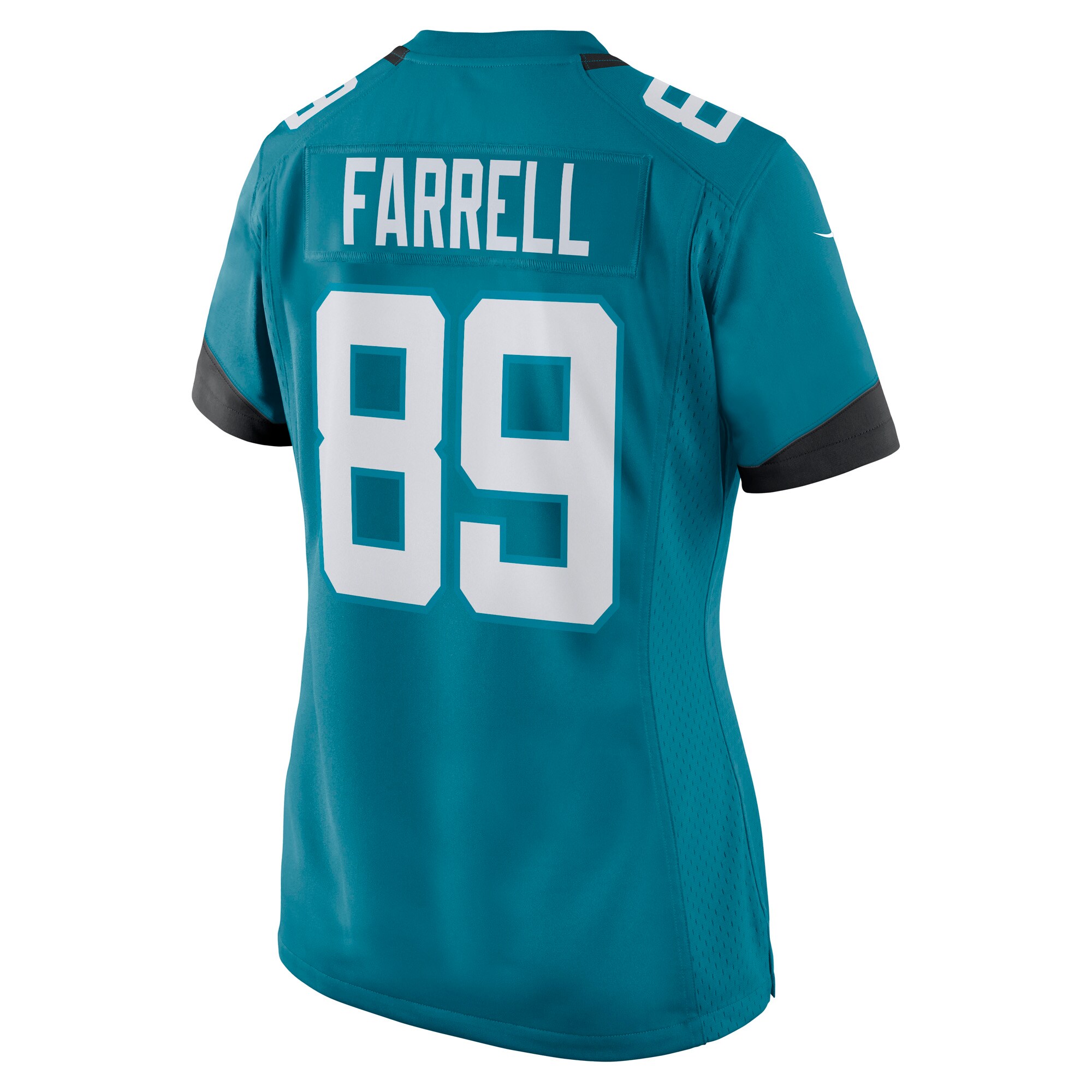 Luke Farrell Jacksonville Jaguars  Women's Game Jersey - Teal