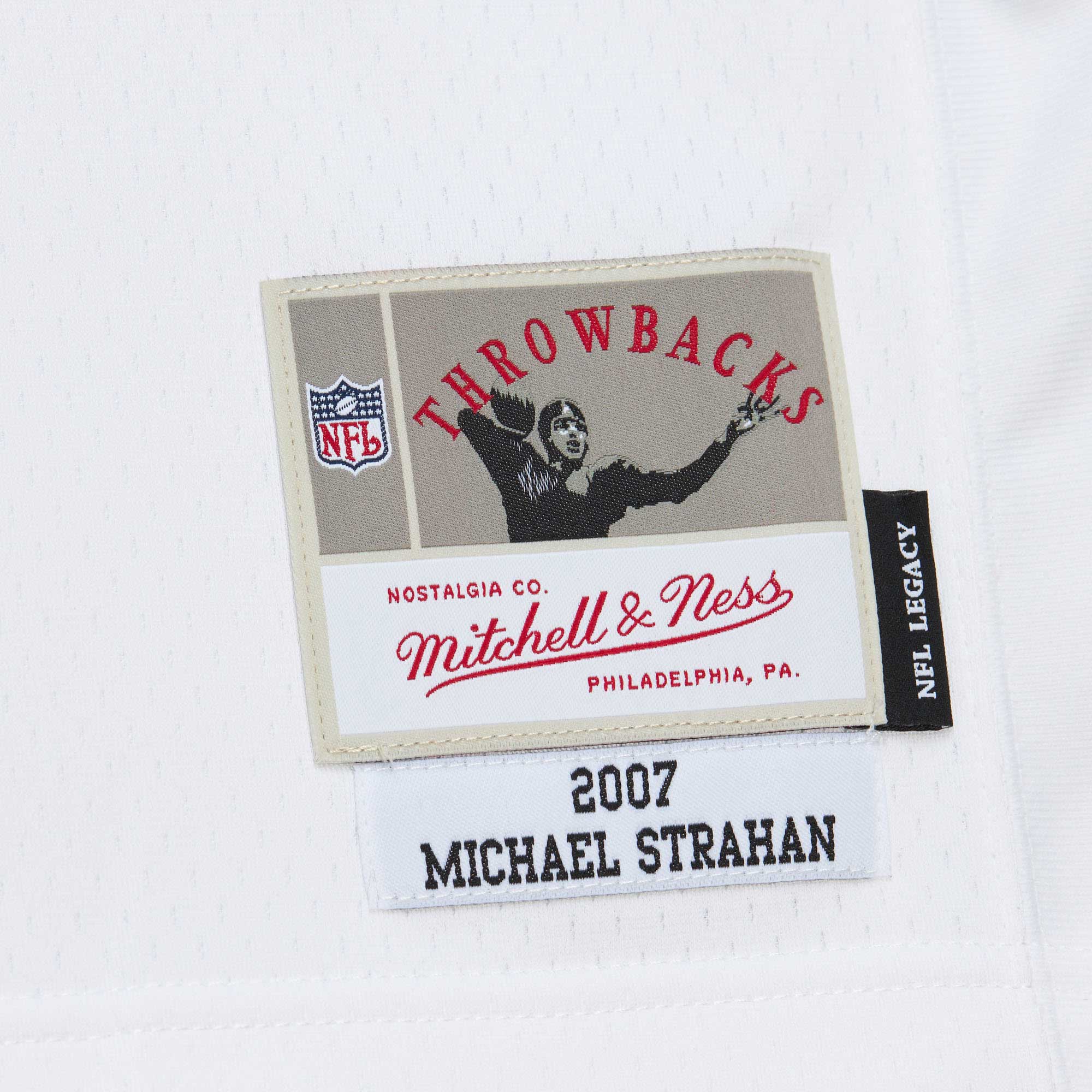 Michael Strahan New York Giants Mitchell & Ness Legacy Replica Jersey - White