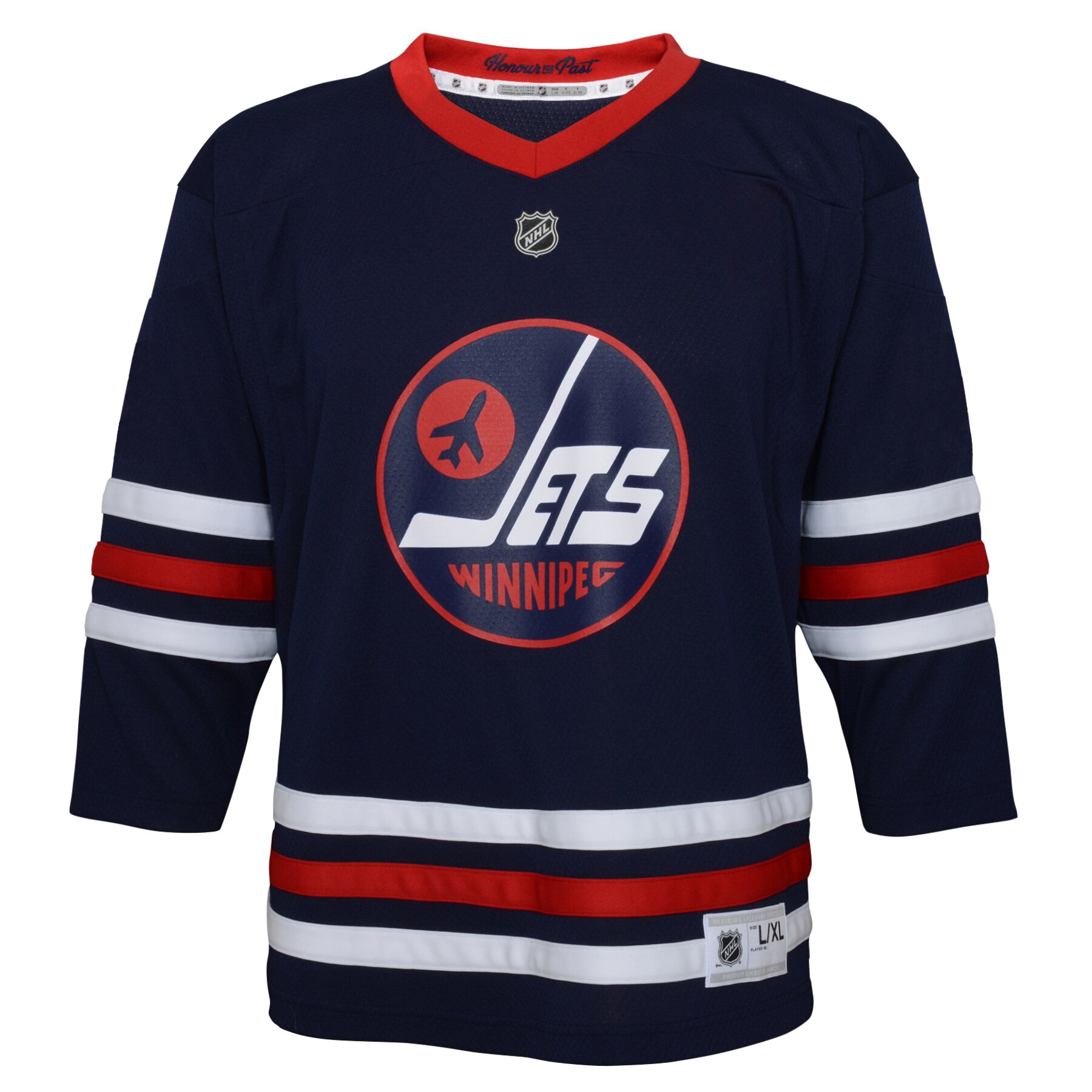 Winnipeg Jets Toddler 2021\/22 Alternate Replica Jersey - Navy