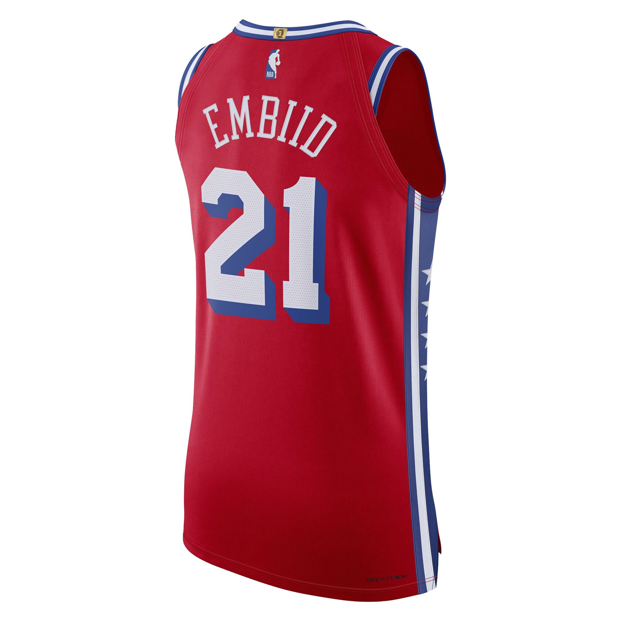Joel Embiid Philadelphia 76ers Jordan Brand Authentic Player Jersey - Statement Edition - Red