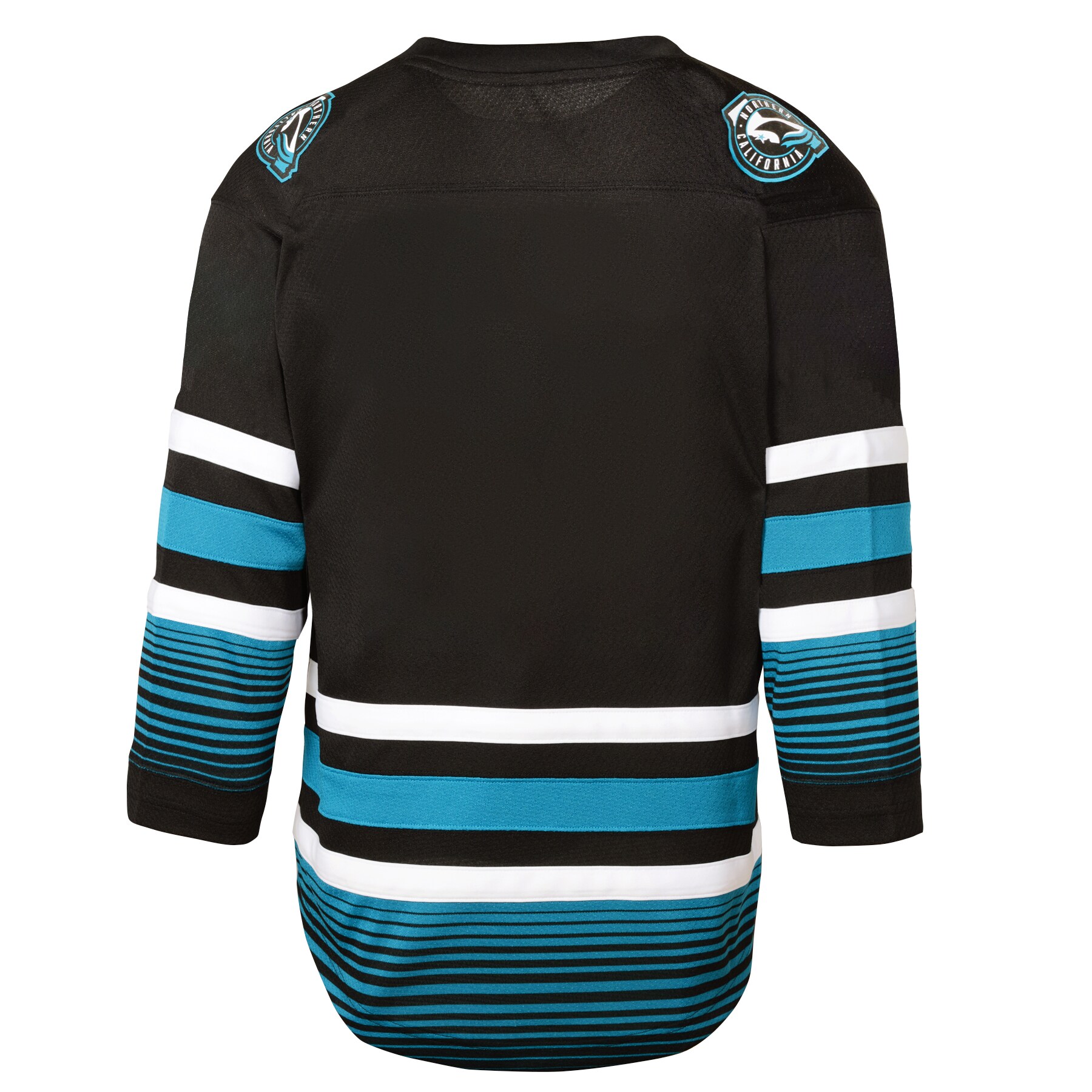 San Jose Sharks Toddler Alternate Replica Jersey - Black