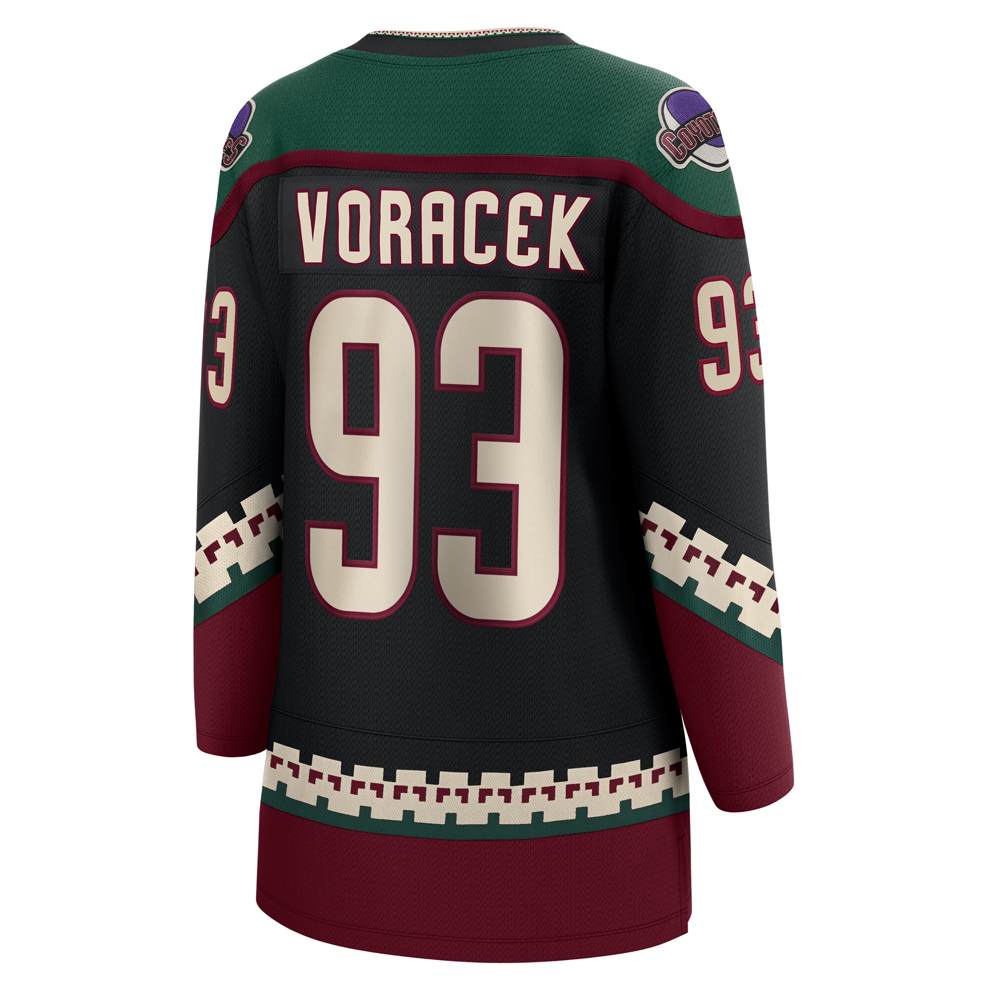 Jakub Voracek Arizona Coyotes Women's Fanatics Home Breakaway Jersey - Black