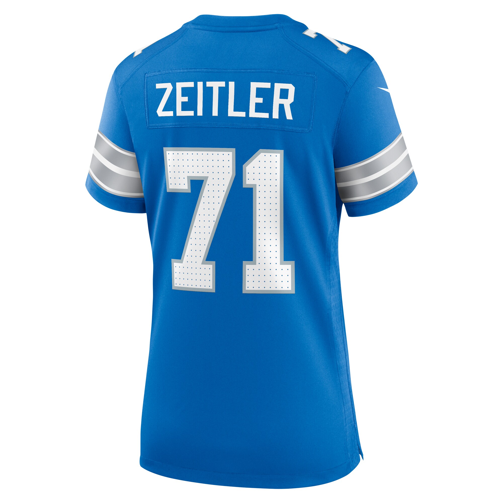 Kevin Zeitler Detroit Lions  Women's Game Jersey -  Blue