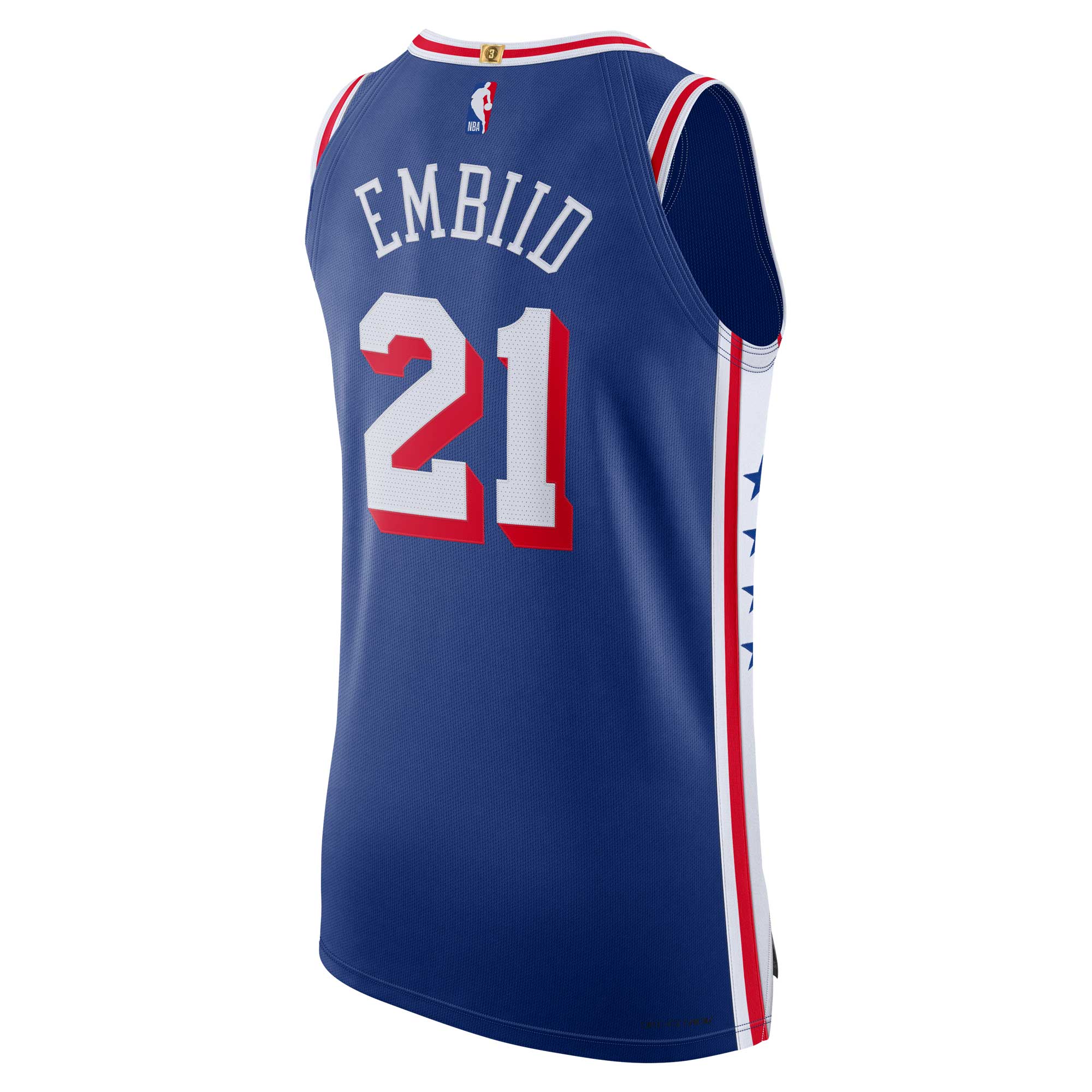 Joel Embiid Philadelphia 76ers  Authentic Jersey - Icon Edition - Royal