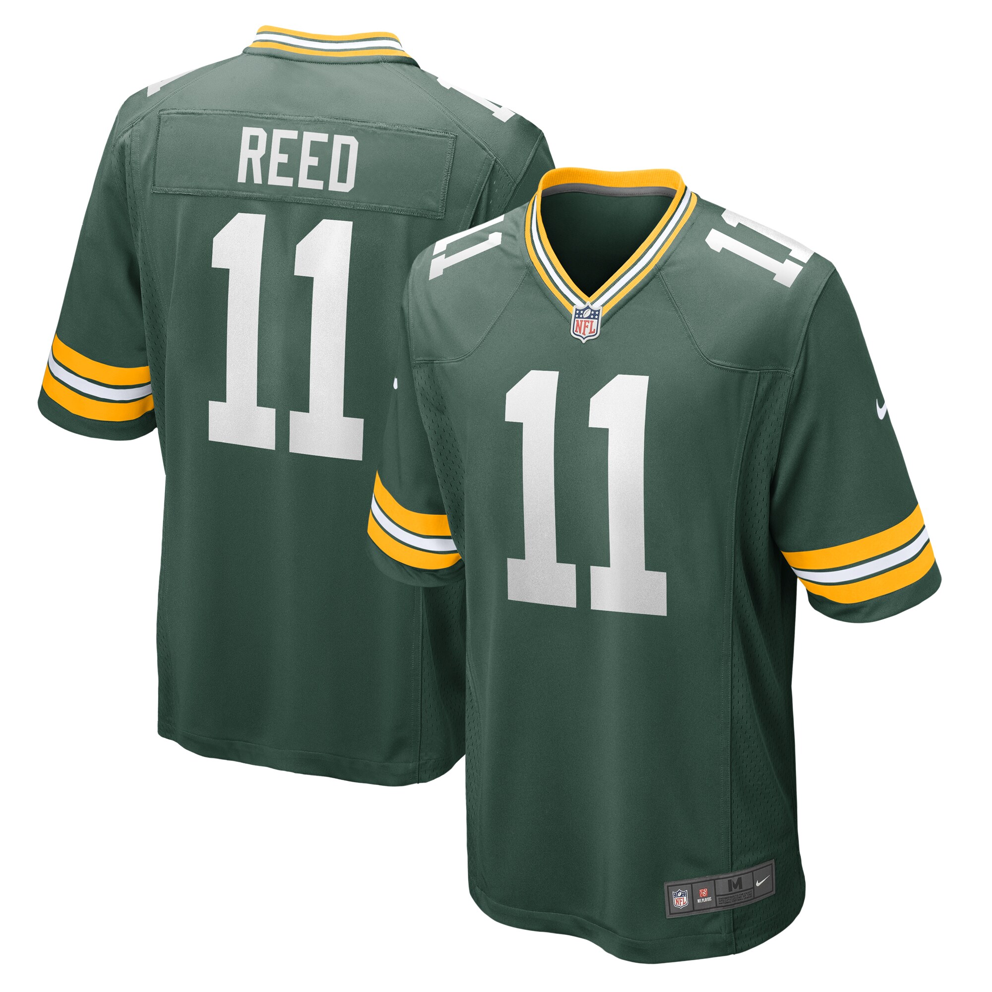 Jayden Reed Green Bay Packers   Game Jersey -  Green