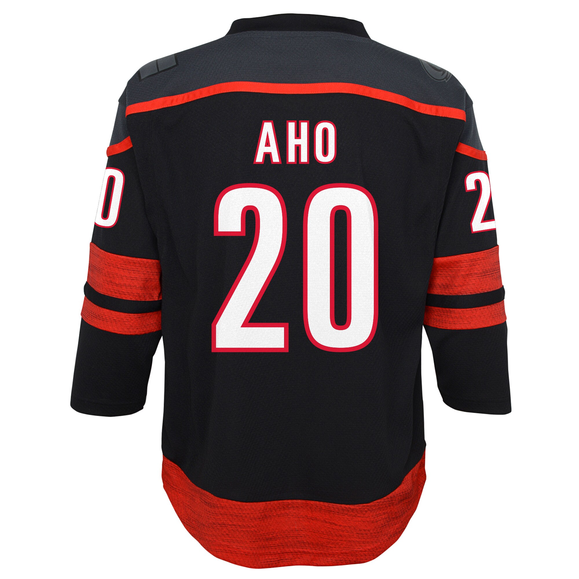 Sebastian Aho Carolina Hurricanes Youth Home Replica Player Jersey - Black
