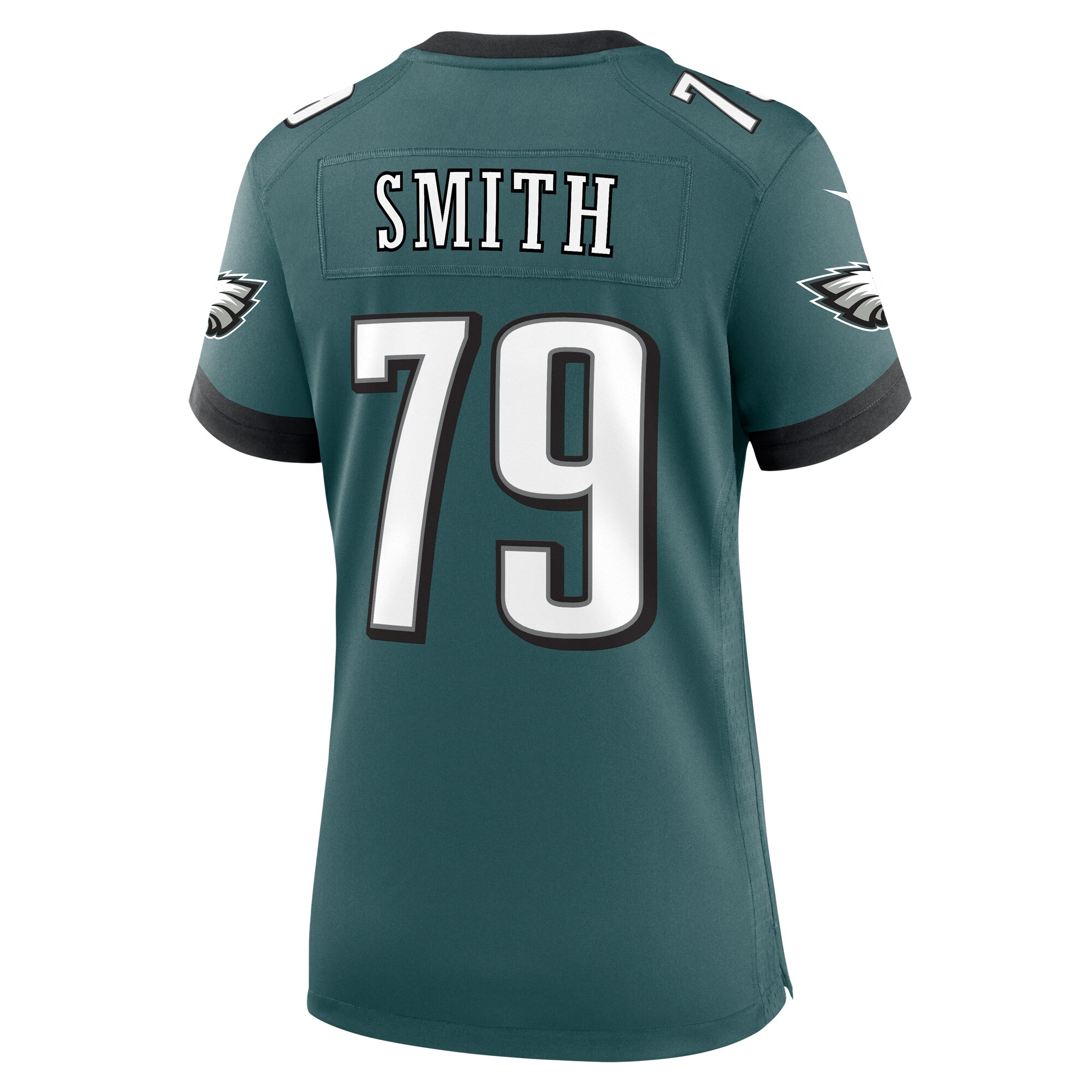 Lecitus Smith Philadelphia Eagles  Women's  Game Jersey - Midnight Green