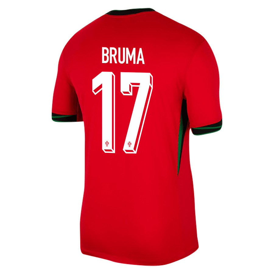 Bruma 17 Portugal National Team 2024/25 Home Men Jersey - Red