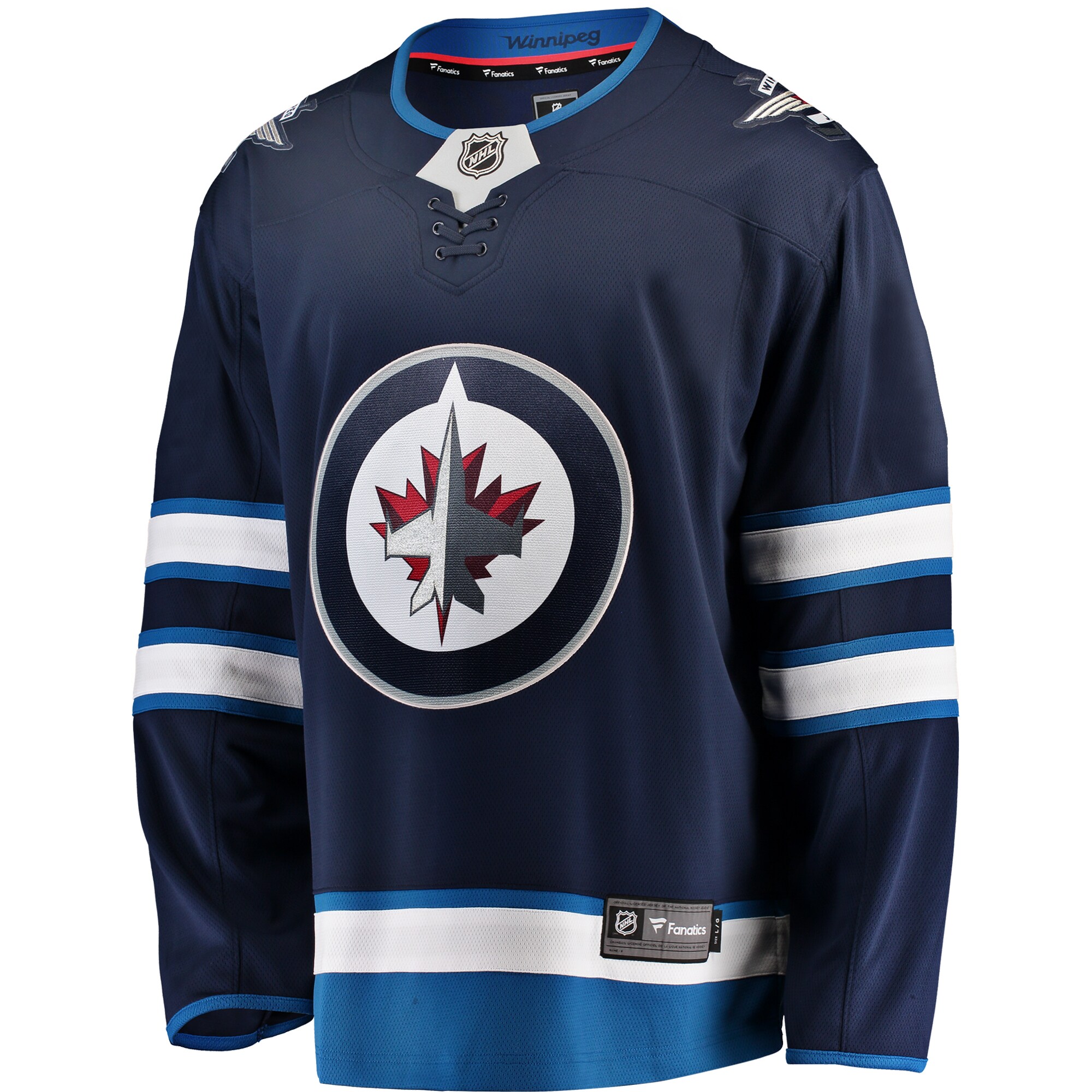Winnipeg Jets Fanatics Breakaway Home Jersey - Blue