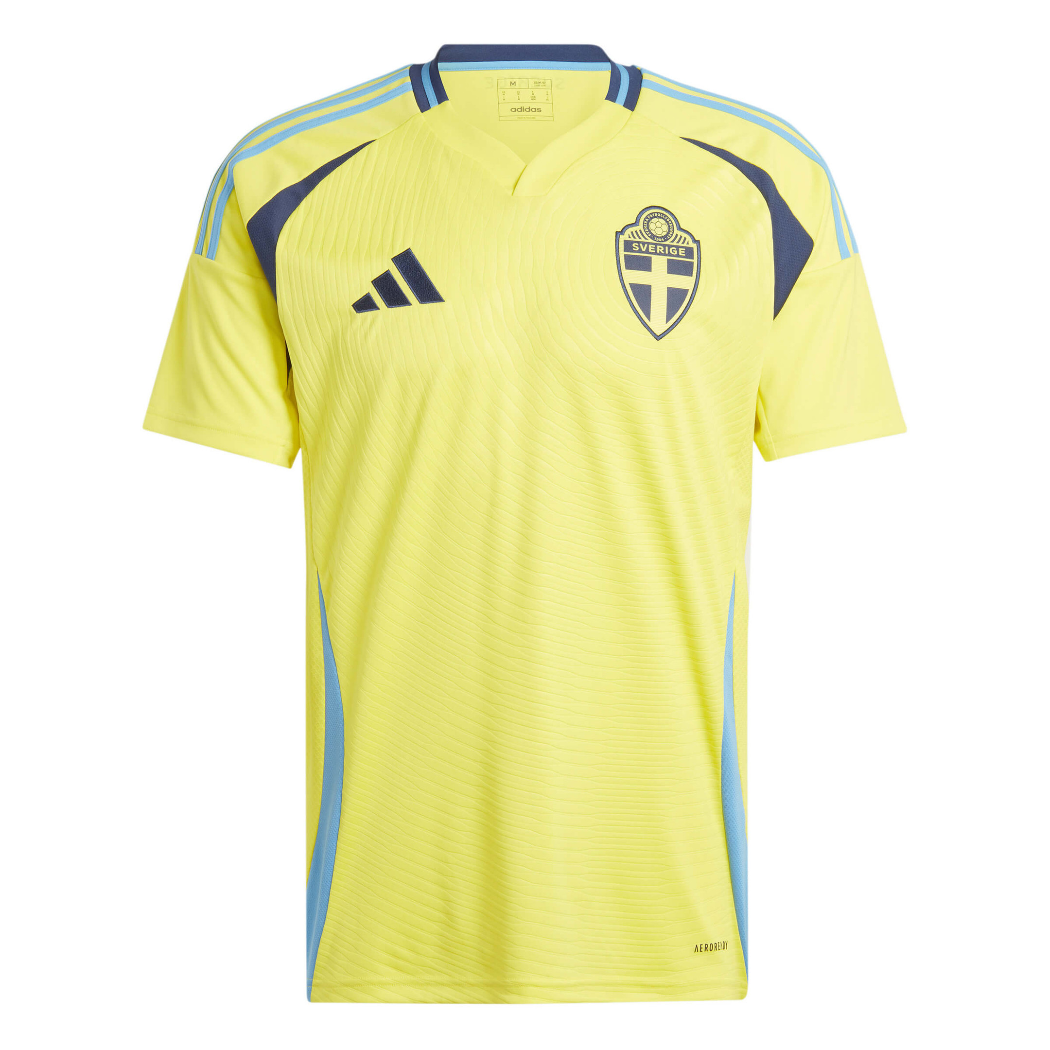 Sweden National Team 2024 Home Stadium Men Jersey - Yellow