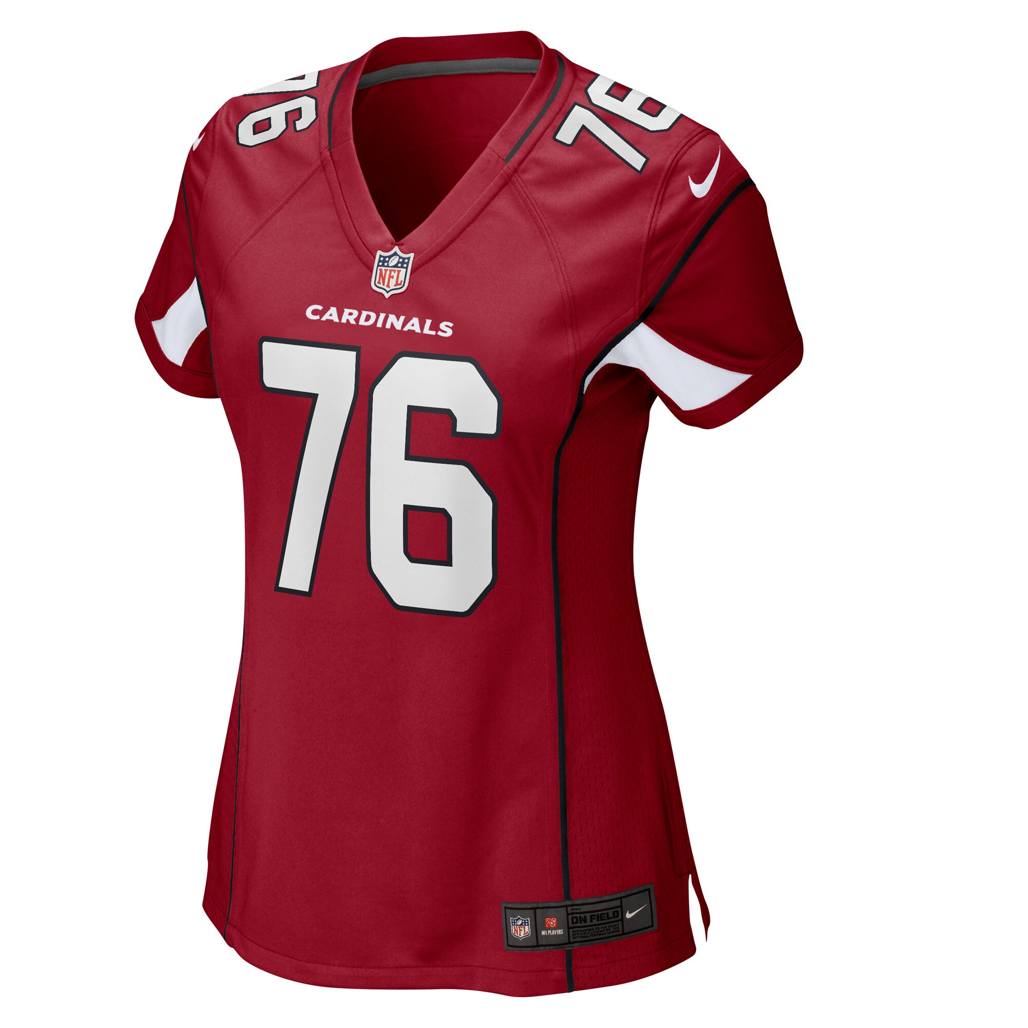 Will Hernandez Arizona Cardinals  Women's Game Player Jersey - Cardinal
