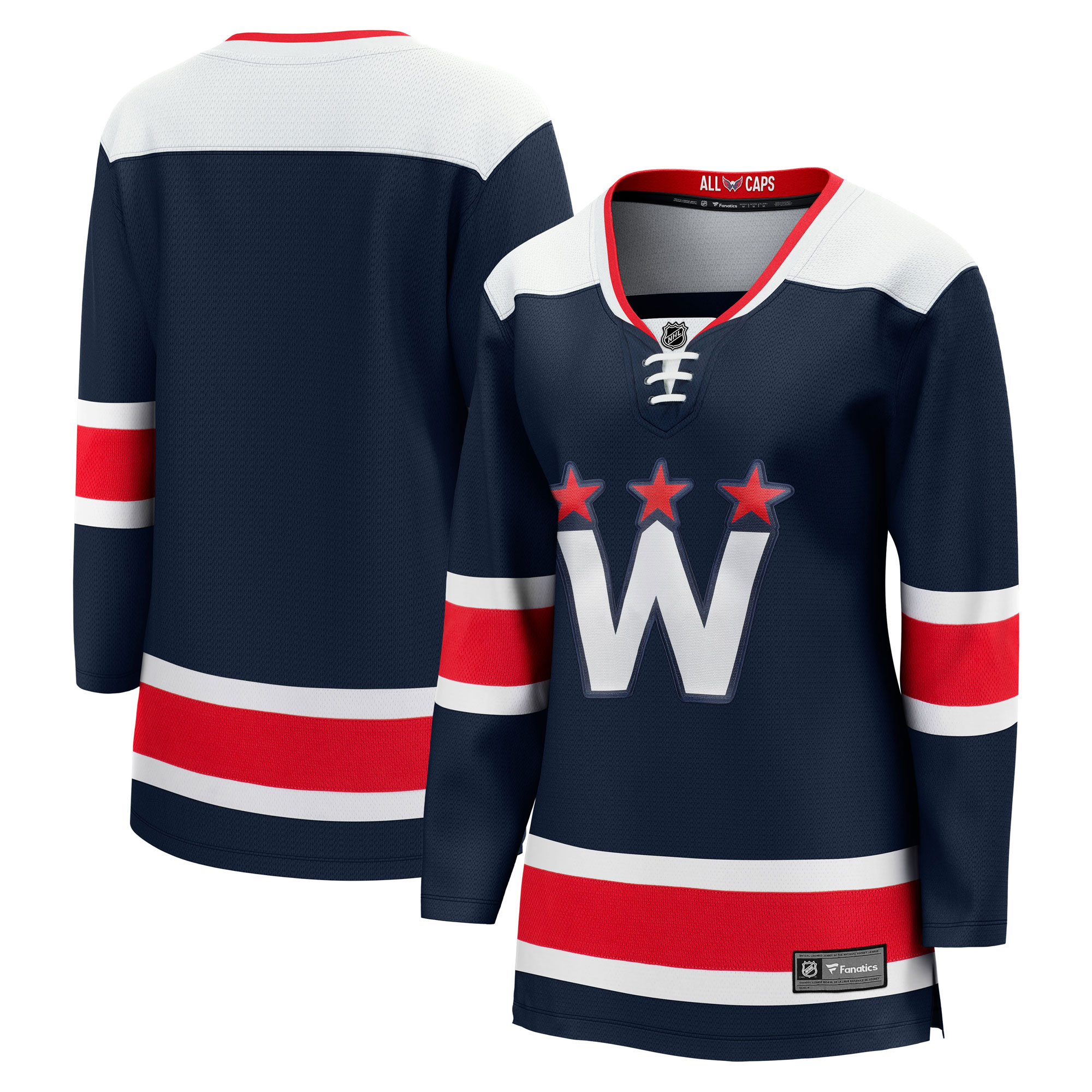 Washington Capitals Fanatics Women's Alternate Premier Breakaway Jersey - Navy