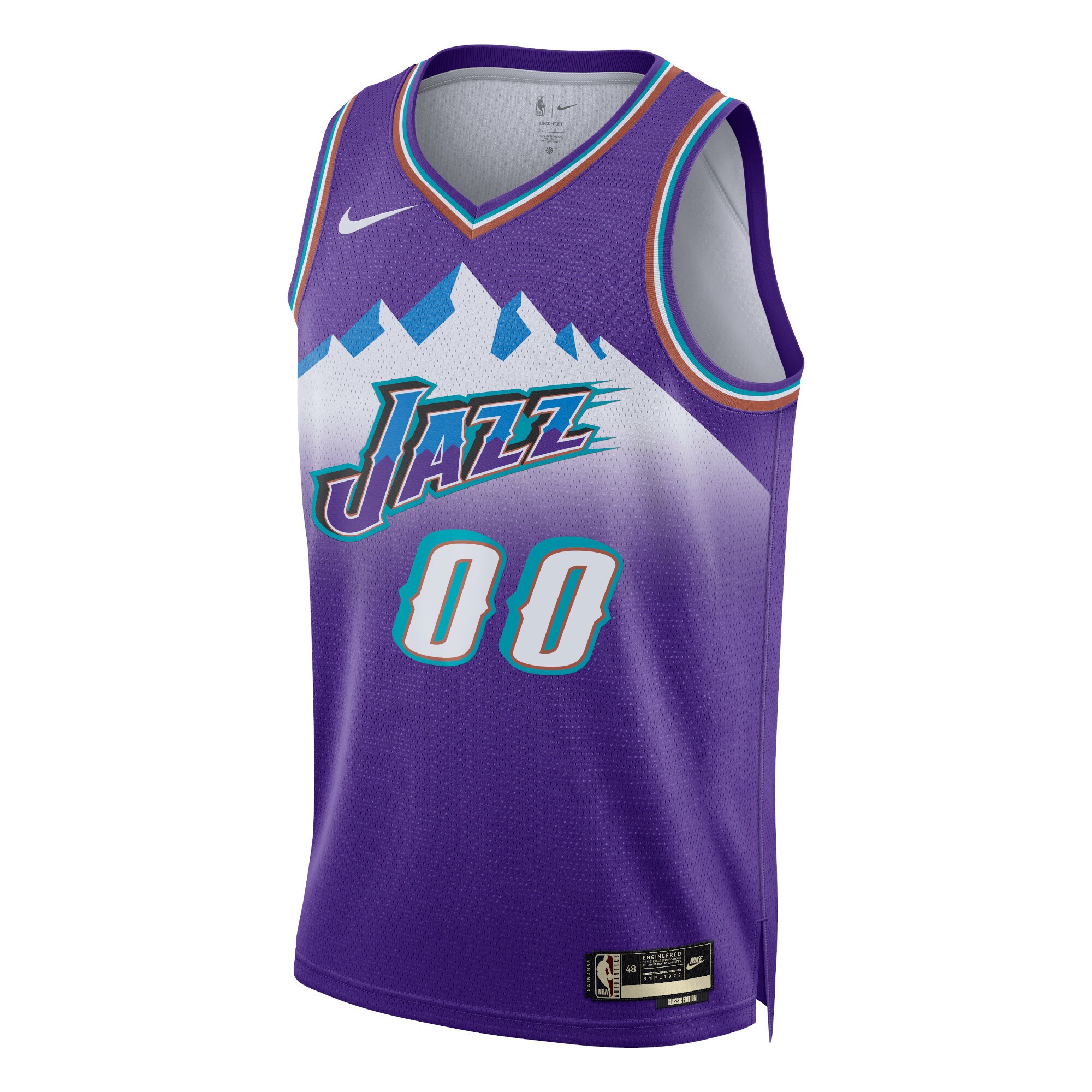 Utah Jazz  Unisex 2022\/23 Custom Swingman Jersey - Classic Edition - Purple