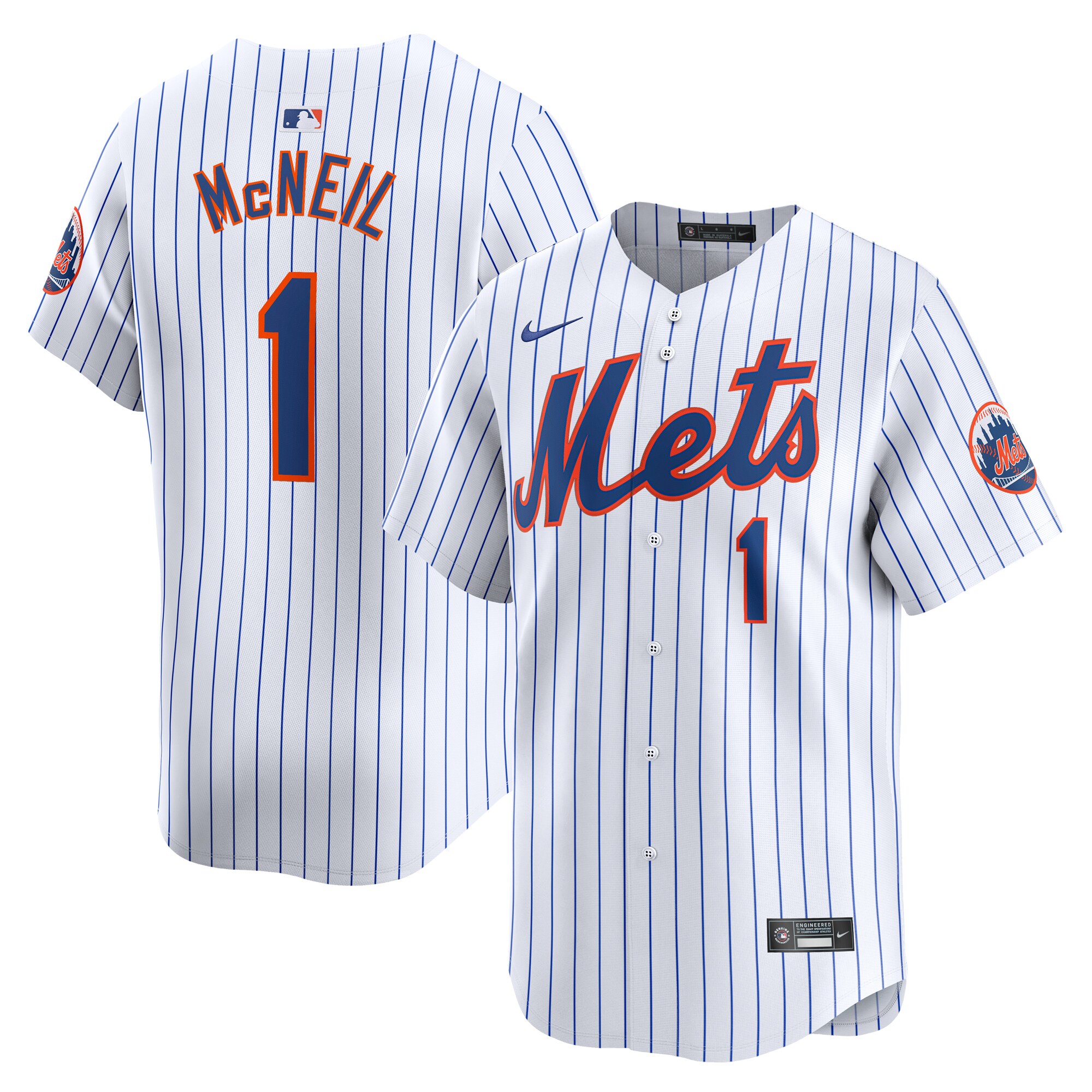 Jeff McNeil New York Mets  Home Limited Player Jersey\u00c2\u00a0\u00e2\u20ac\u201c White