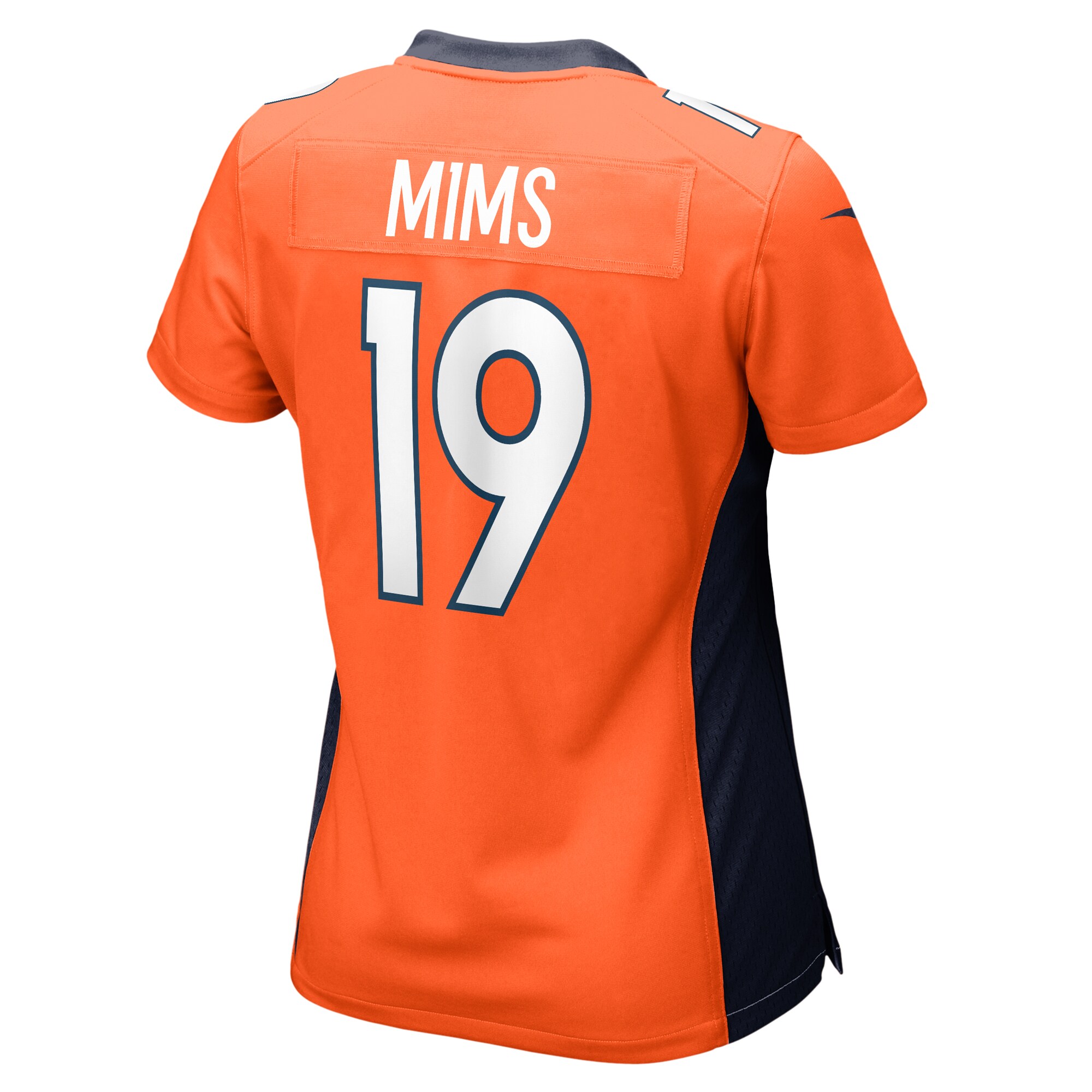 Marvin Mims Jr Denver Broncos  Women's Team Game Jersey -  Orange