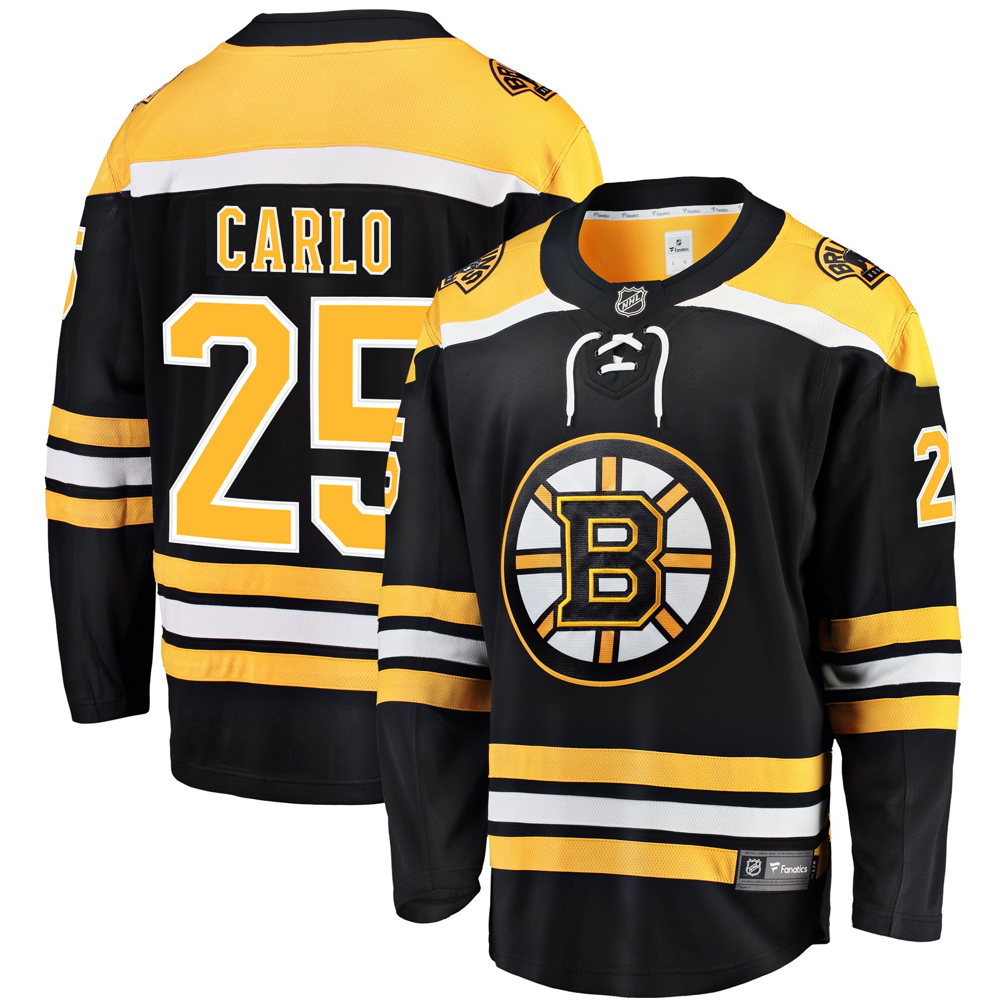Brandon Carlo Boston Bruins Fanatics Home Breakaway Player Jersey - Black