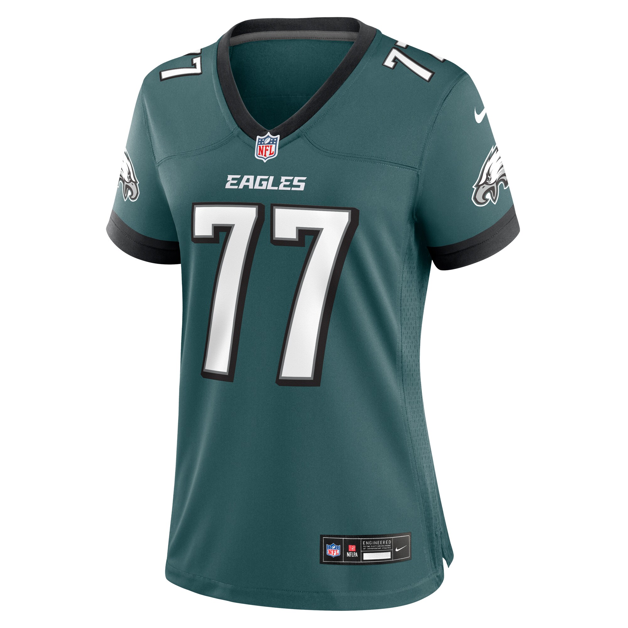 Matt Hennessy Philadelphia Eagles  Women's  Game Jersey - Midnight Green