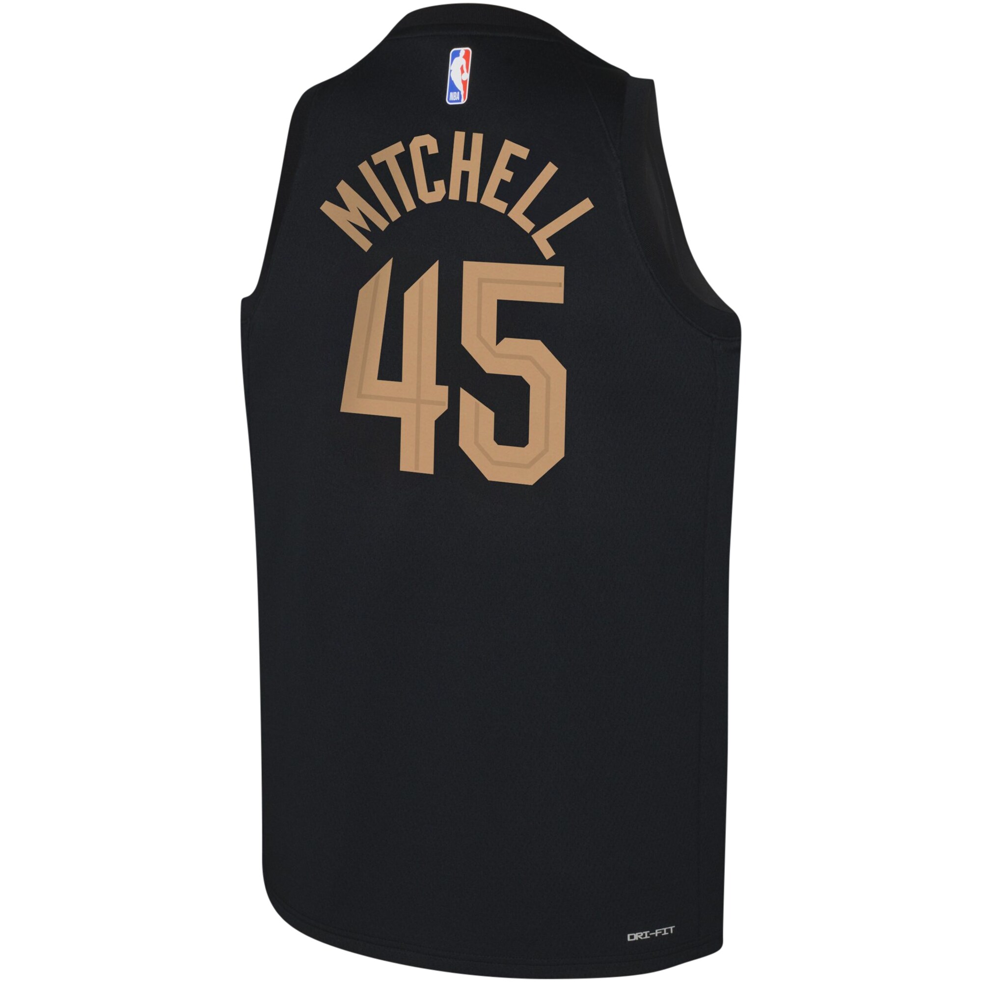 Donovan Mitchell Cleveland Cavaliers Jordan Brand Youth Swingman Jersey - Statement - Black