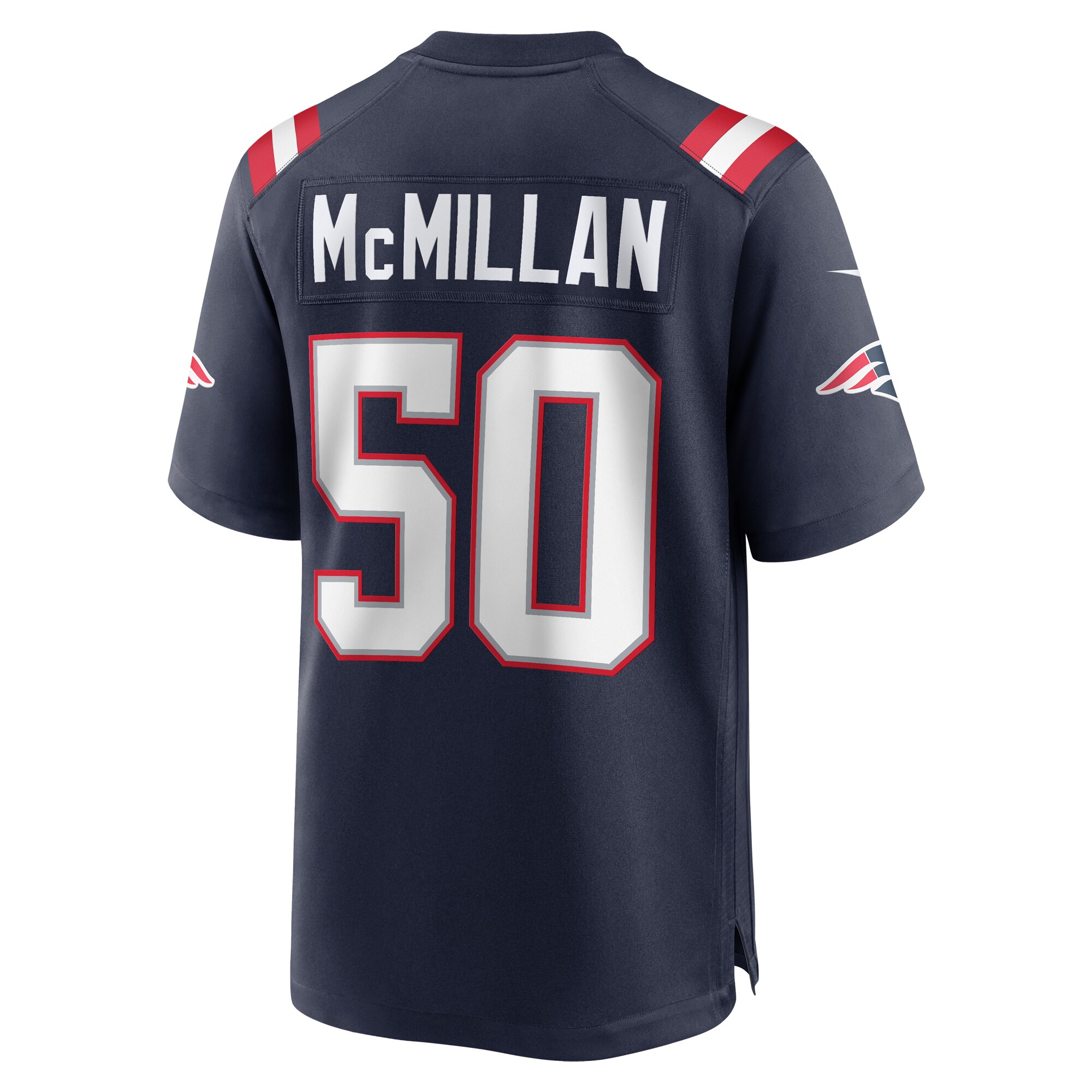 Raekwon McMillan New England Patriots  Home Game Player Jersey - Navy