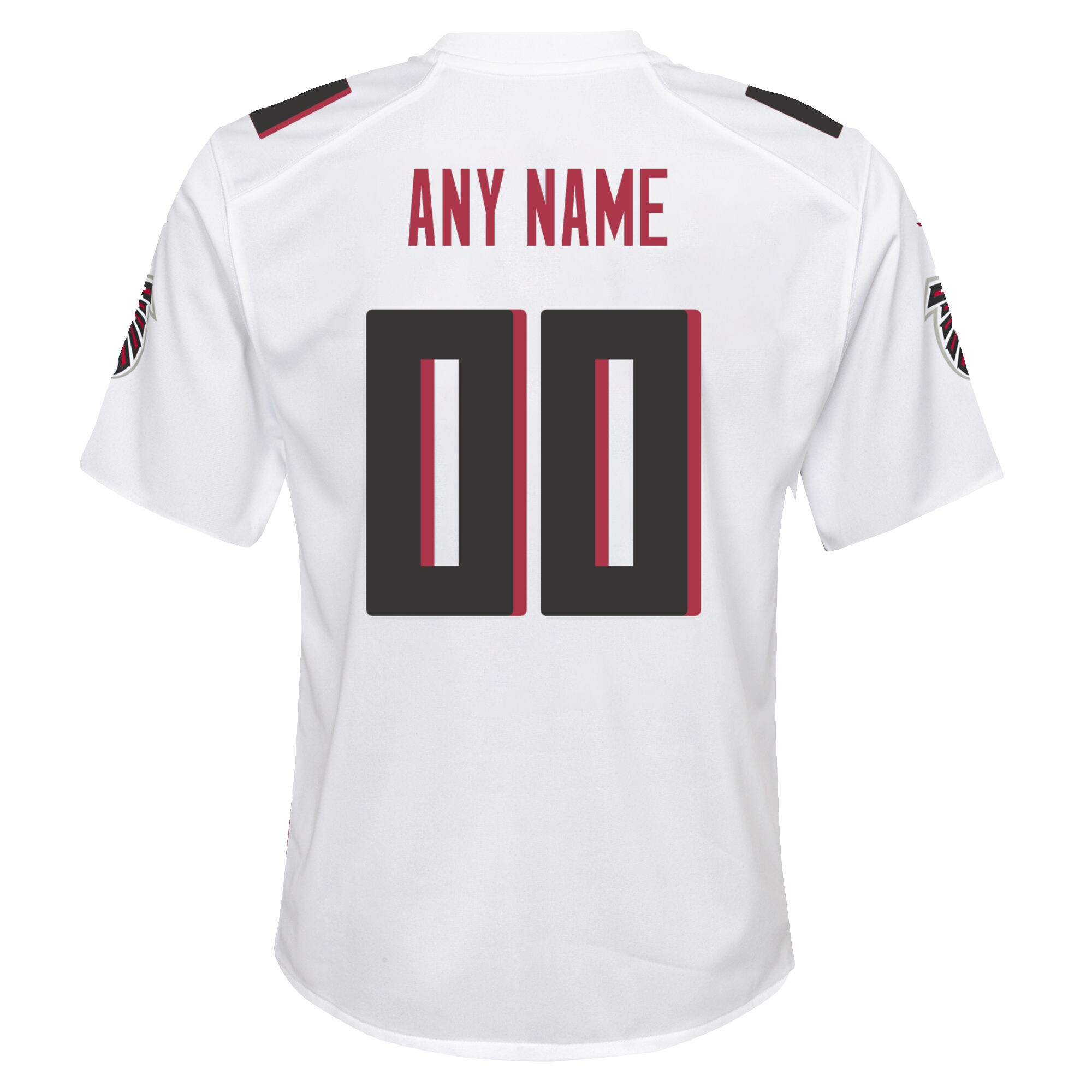 Atlanta Falcons Youth Custom Game Jersey - White