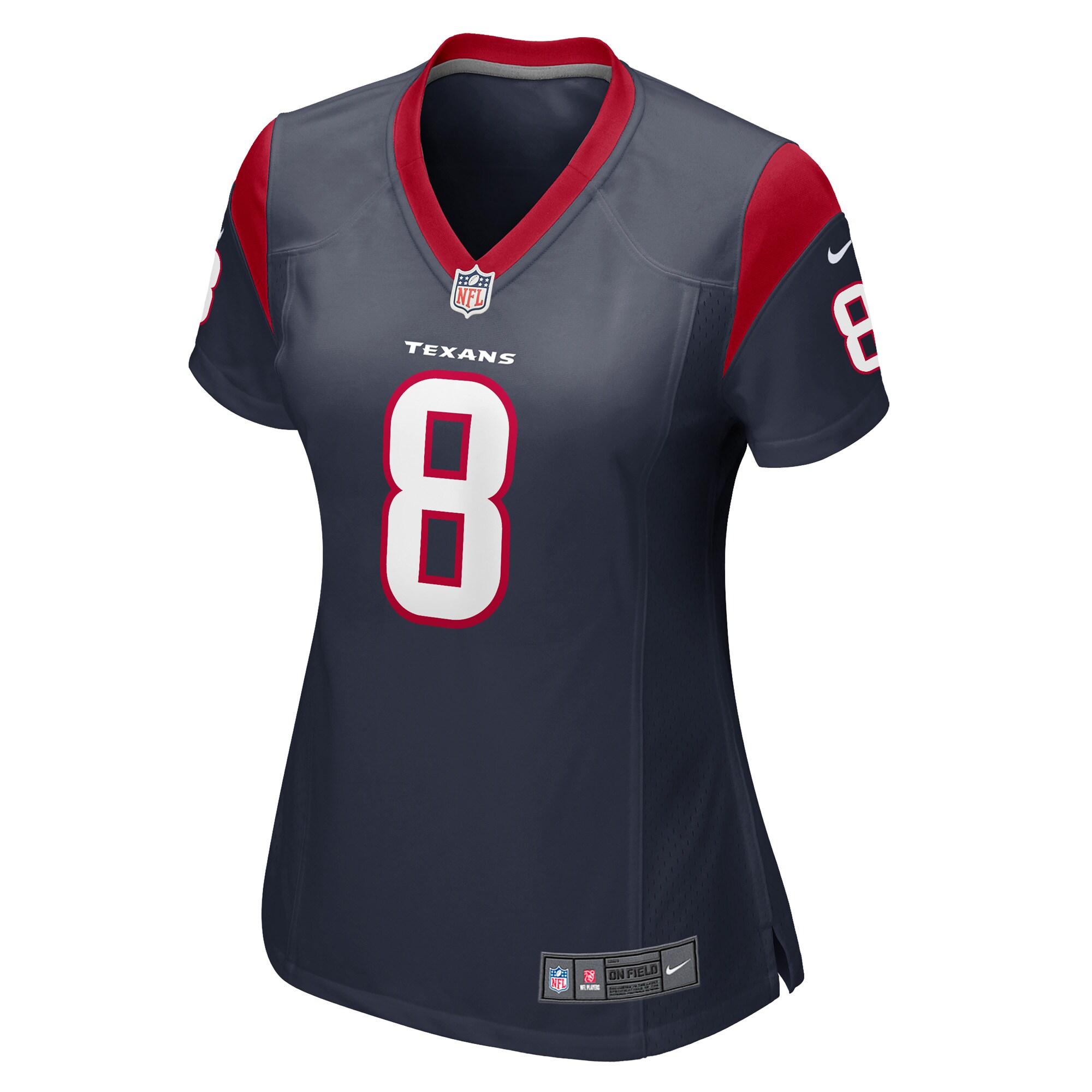 John Metchie III Houston Texans  Women's Game Player Jersey - Navy