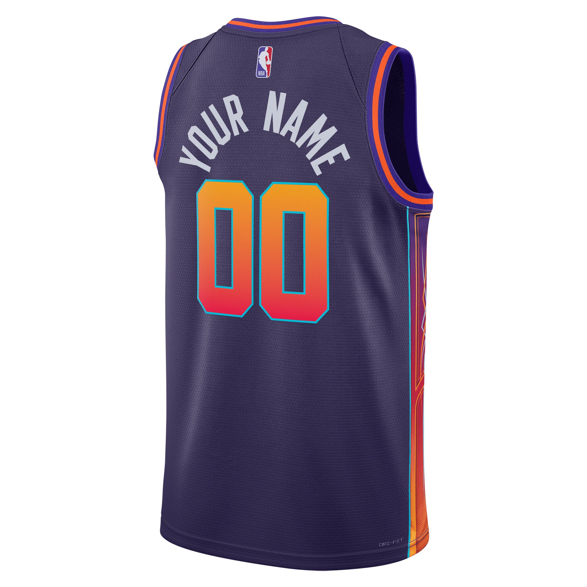 Phoenix Suns  Unisex 2023\/24 Custom Swingman Jersey - Purple - City Edition