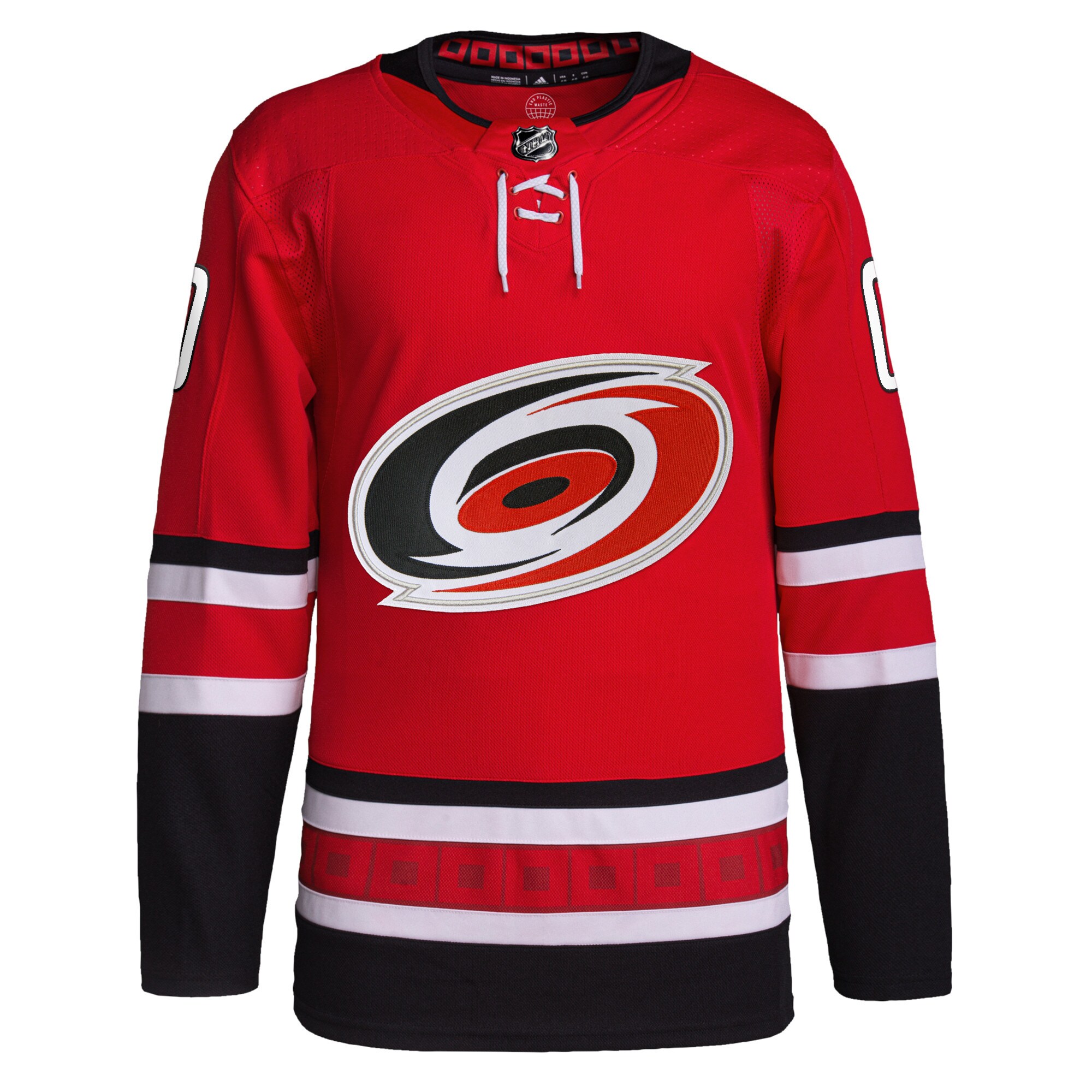 Carolina Hurricanes adidas  Alternate  Primegreen Authentic Custom Jersey - Red