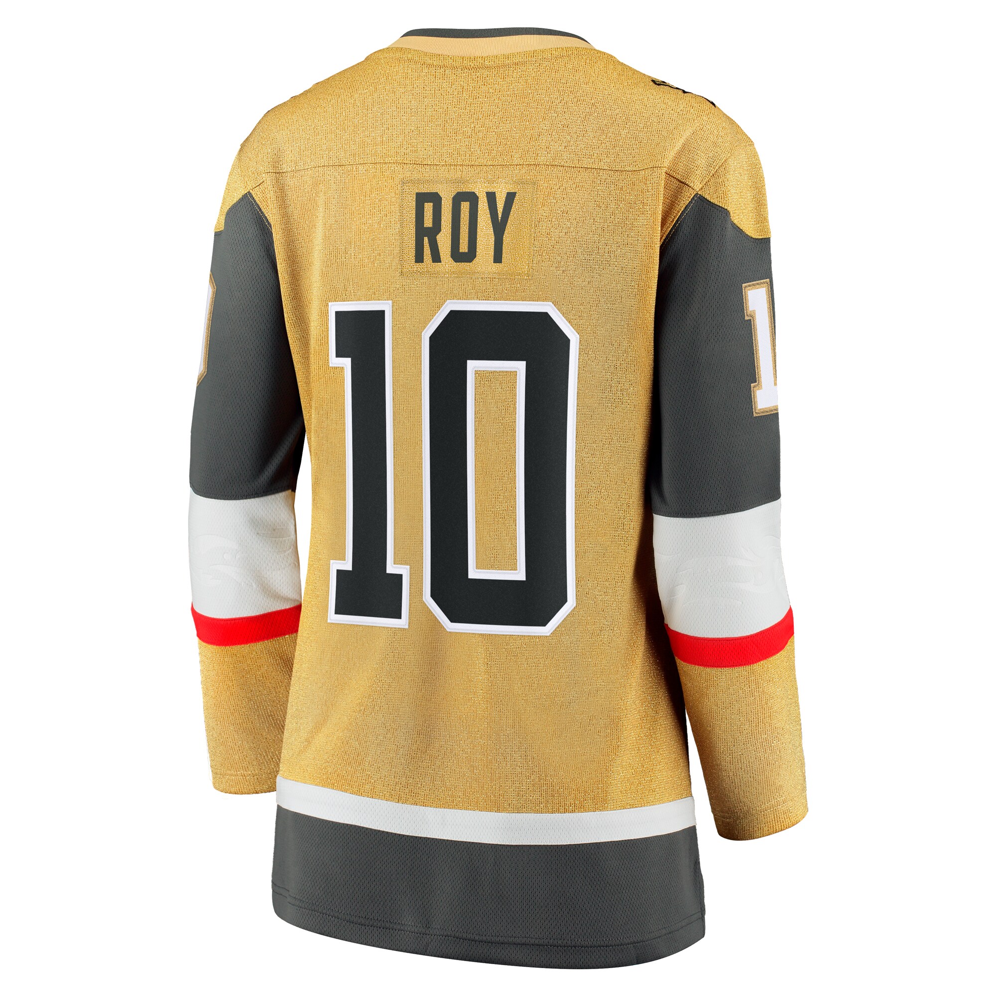 Nicolas Roy Vegas Golden Knights Fanatics Women's Home Breakaway Player Jersey - Gold