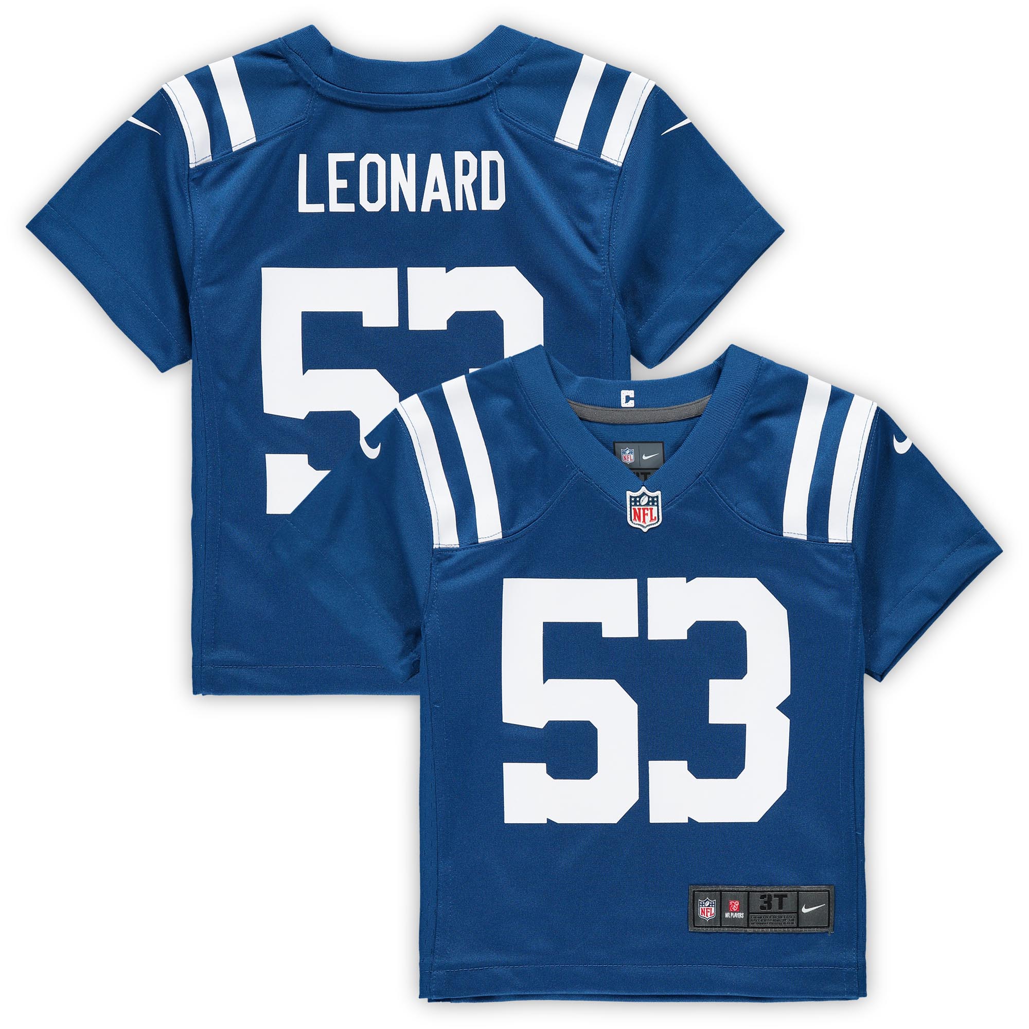Shaquille Leonard Indianapolis Colts  Toddler Game Jersey - Royal
