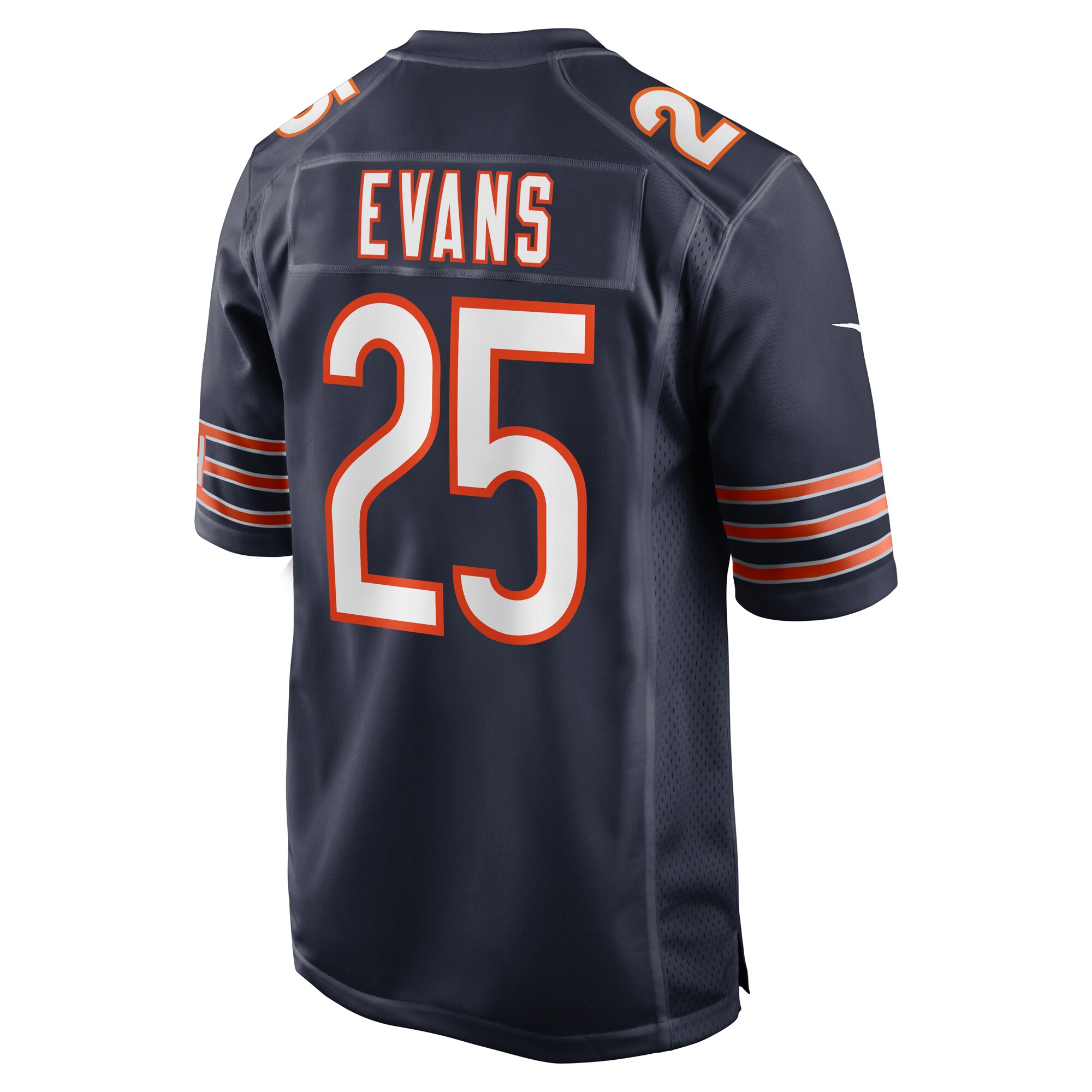 Darrynton Evans Chicago Bears   Game Jersey -  Navy