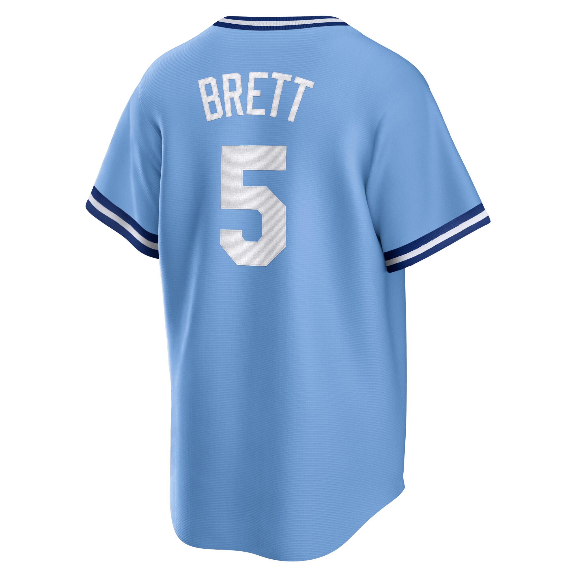 George Brett Kansas City Royals  Road Cooperstown Collection Player Jersey - Light Blue