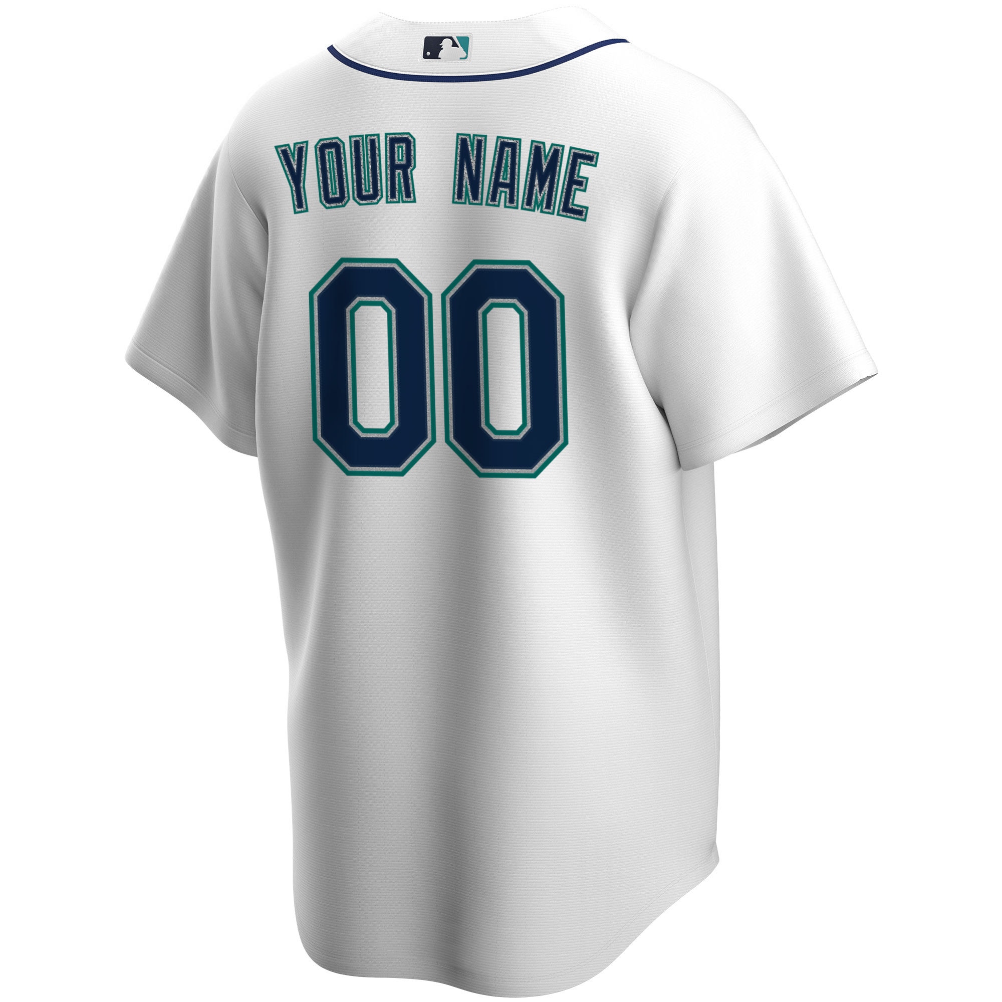 Seattle Mariners  Home Replica Custom Jersey - White