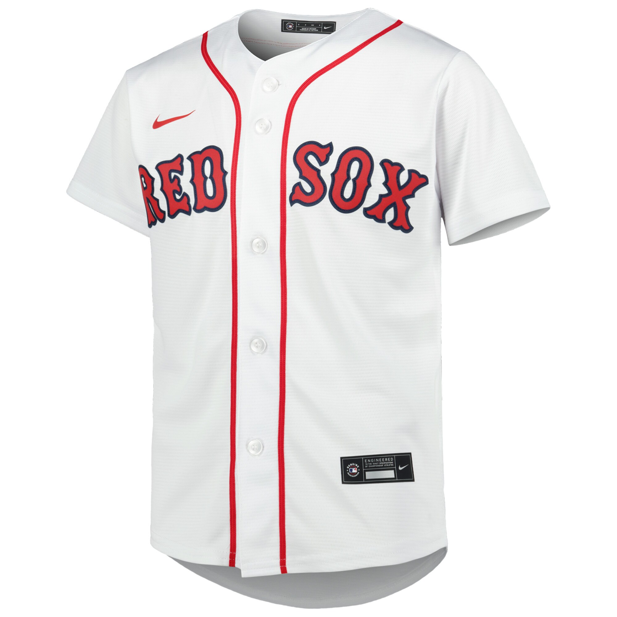 Trevor Story Boston Red Sox  Youth Alternate Replica Player Jersey - White