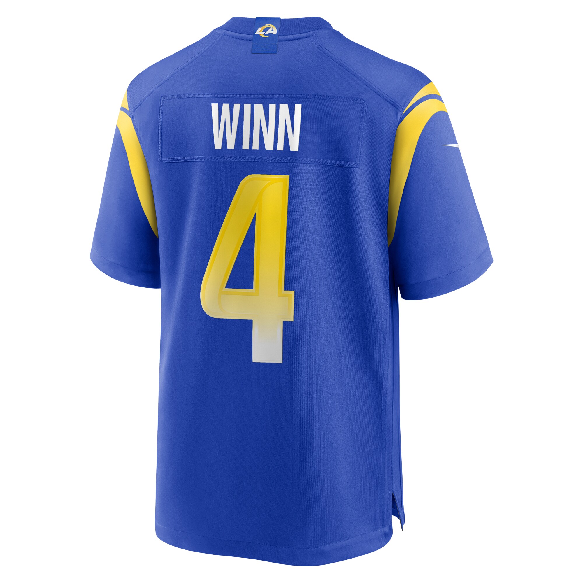 Dresser Winn Los Angeles Rams  Team Game Jersey -  Royal