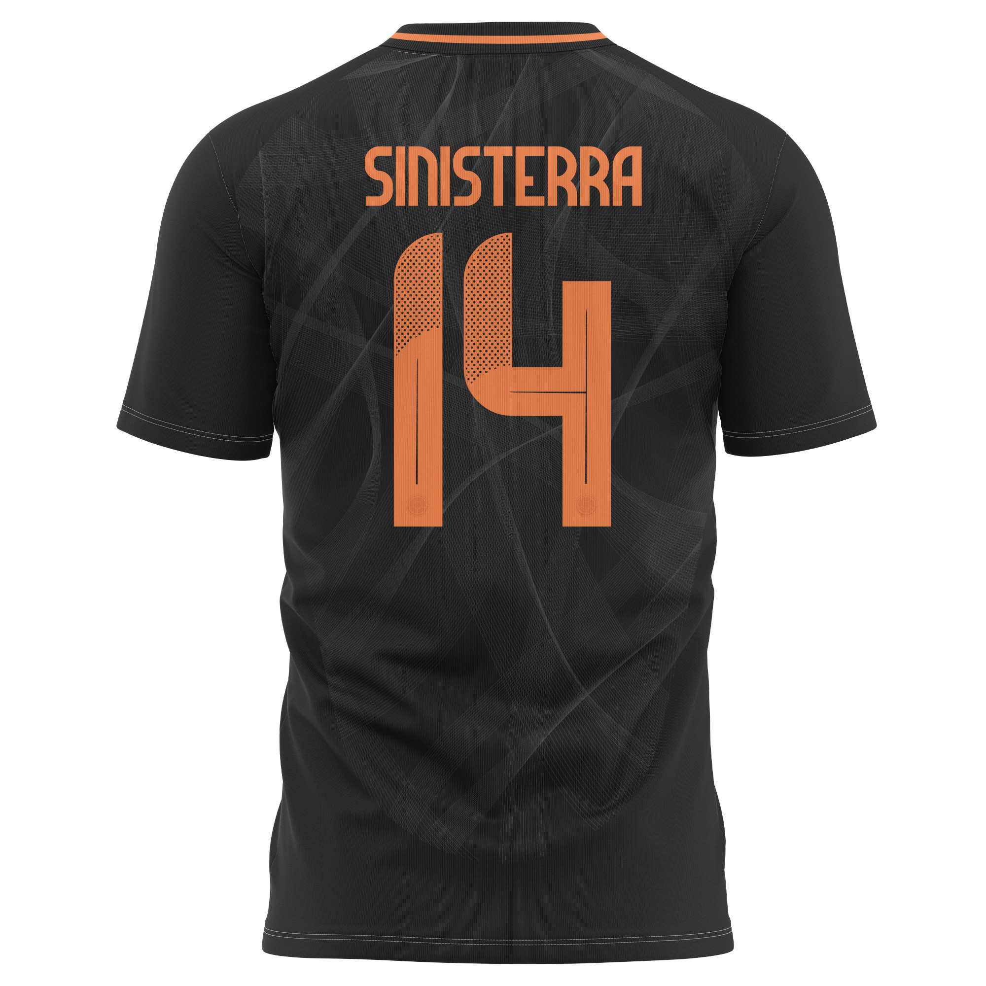 Luis Sinisterra 14 Colombia National Team 2024 Away Kits AOP T-shirt - Black