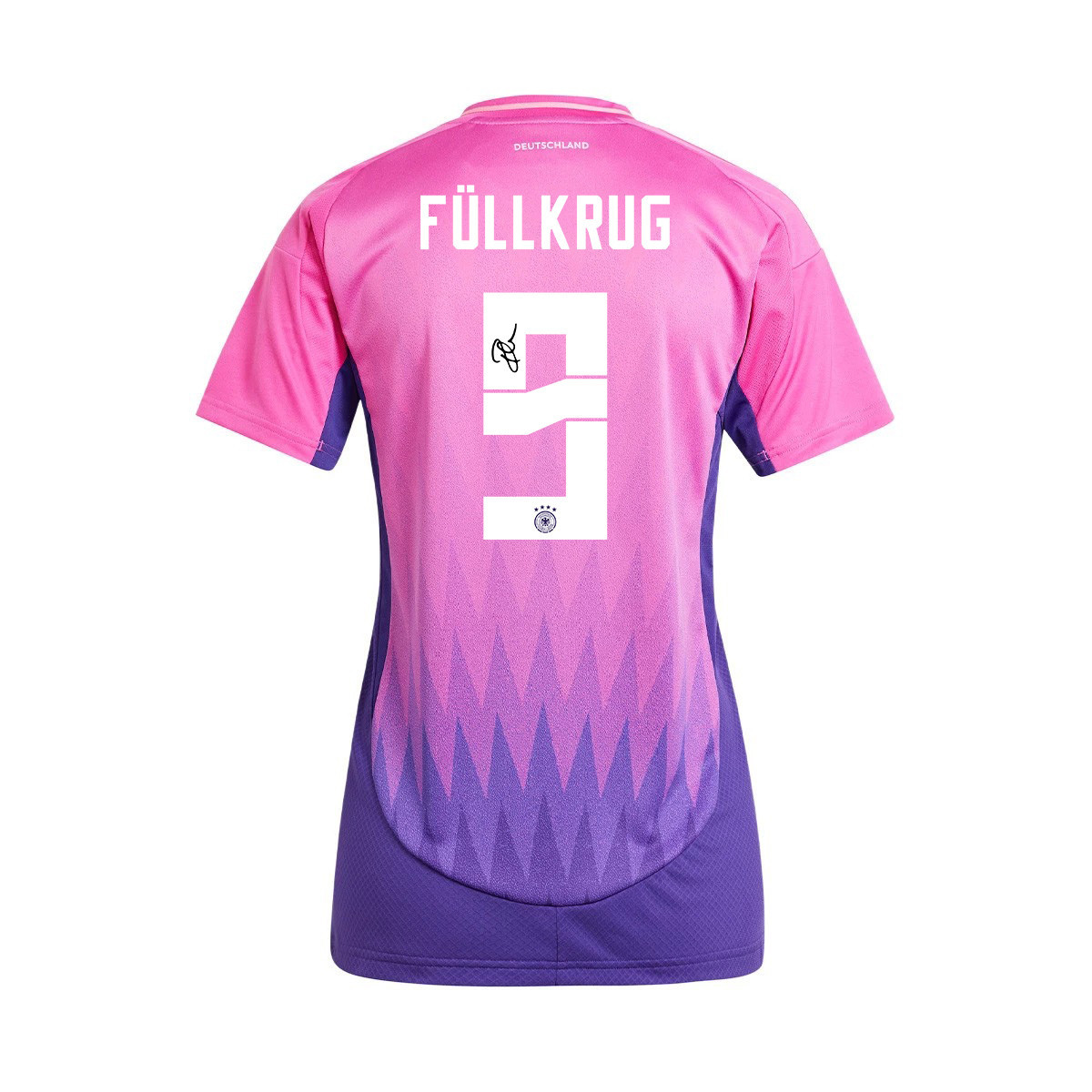 Niclas Füllkrug 9 Signed Germany National Team 2024/25 Away Jersey Autographed - Women