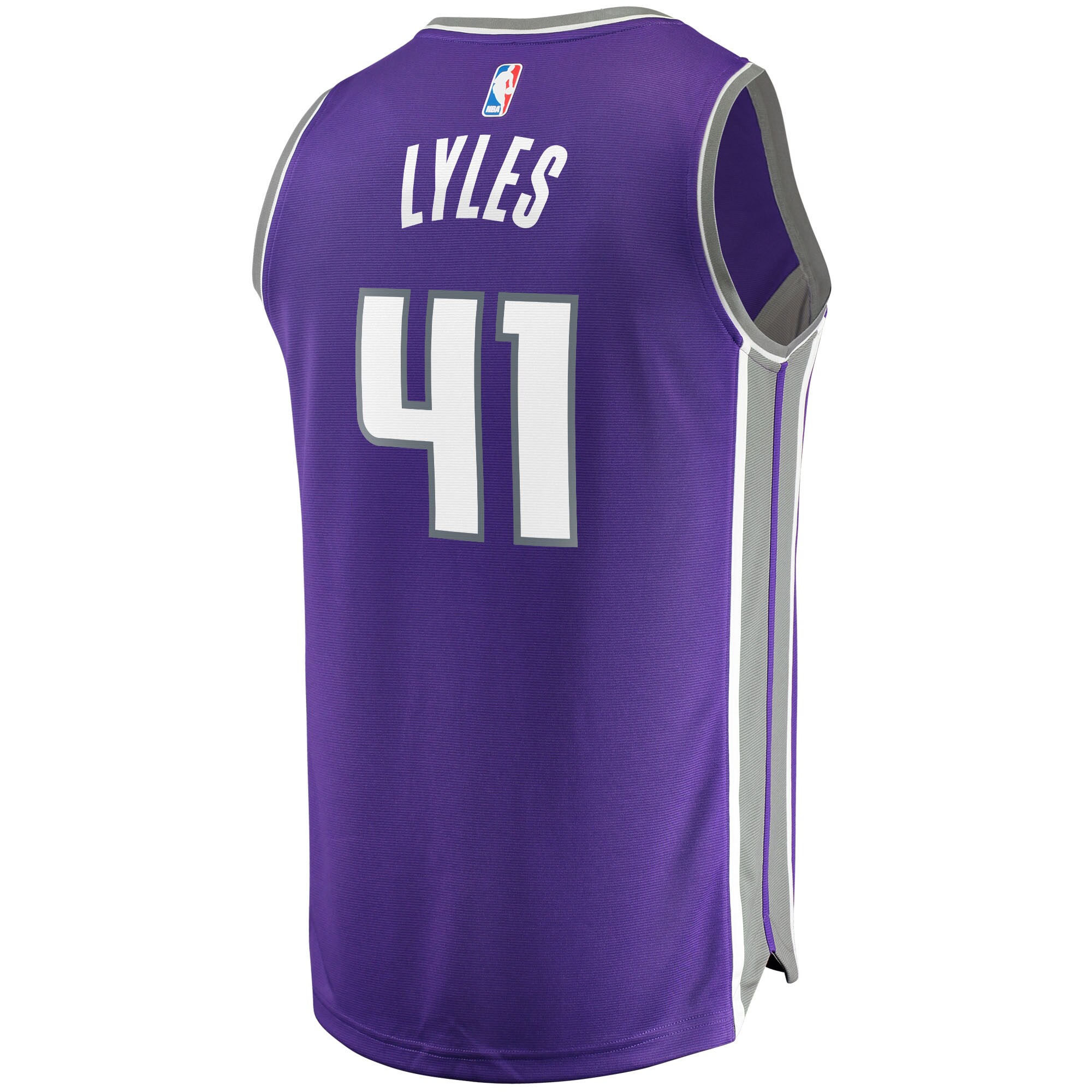 Trey Lyles Sacramento Kings Fanatics Fast Break Replica Jersey - Icon Edition - Purple