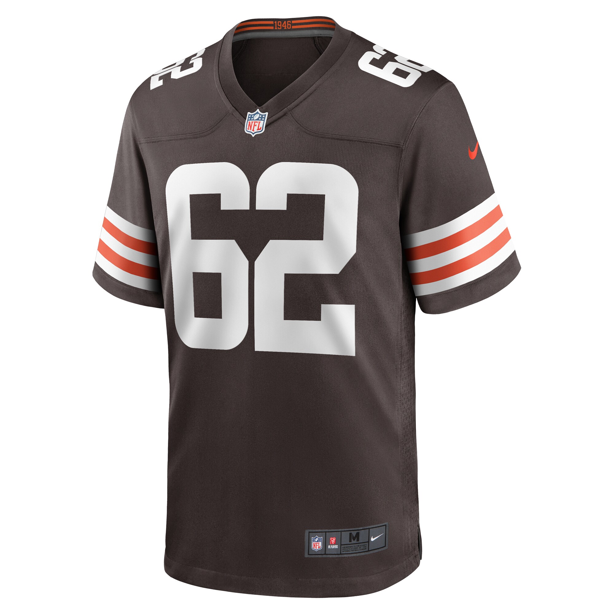 Siaki Ika Cleveland Browns  Team Game Jersey -  Brown