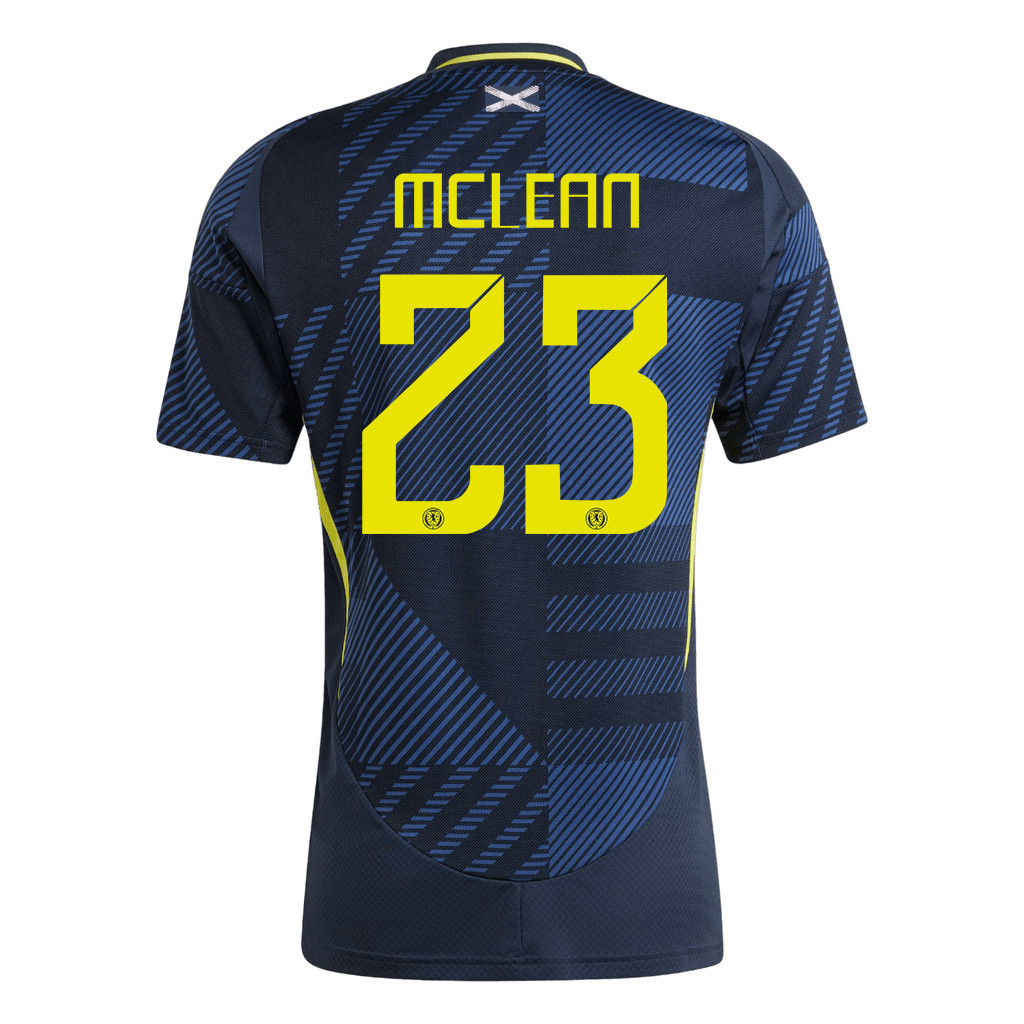 Kenny McLean 23 Scotland National Team 2024 Home Men Jersey - Navy